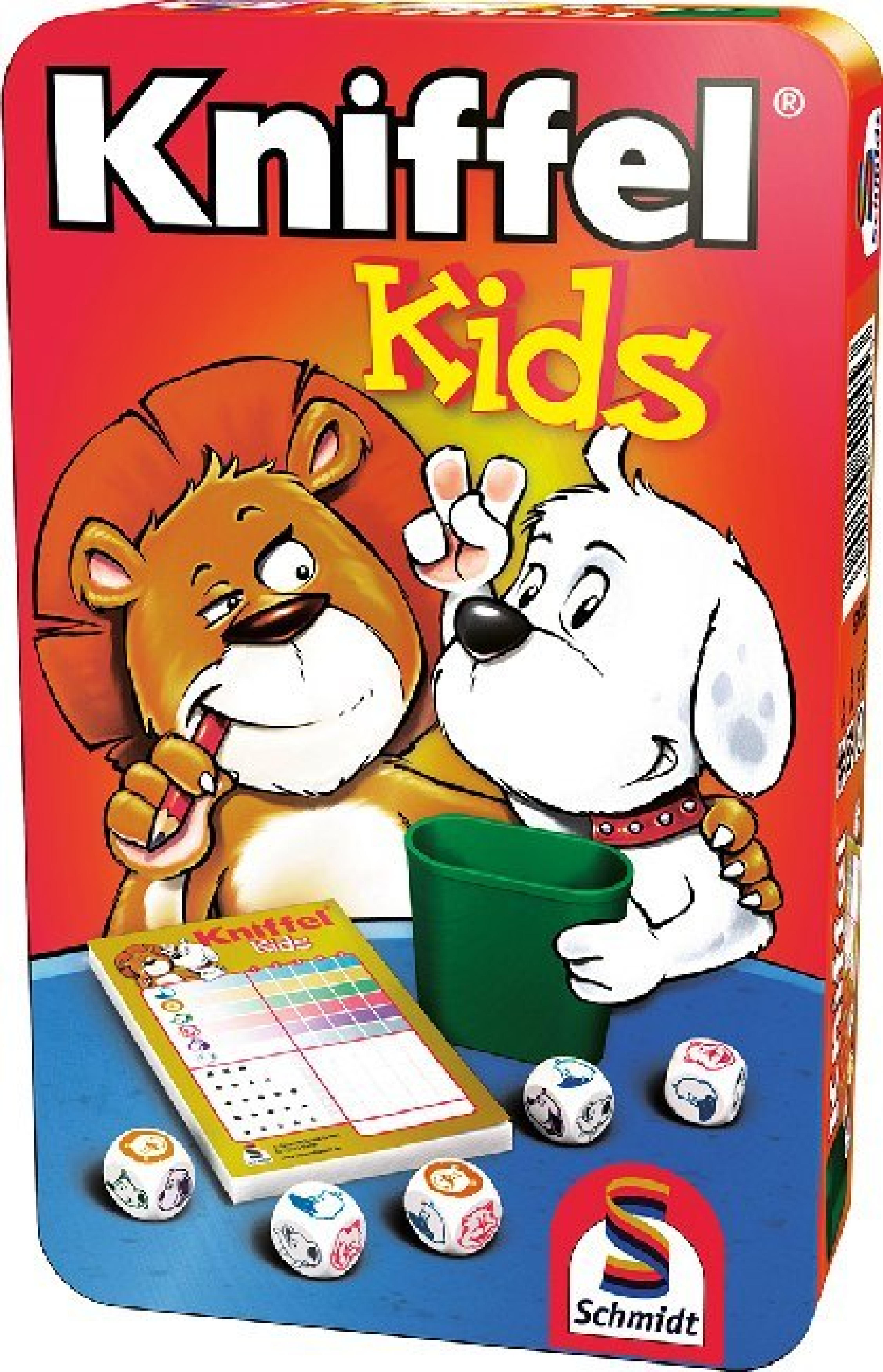 VERLAG: SCHMIDT SPIELE Kniffel Kids, Kinderspiel