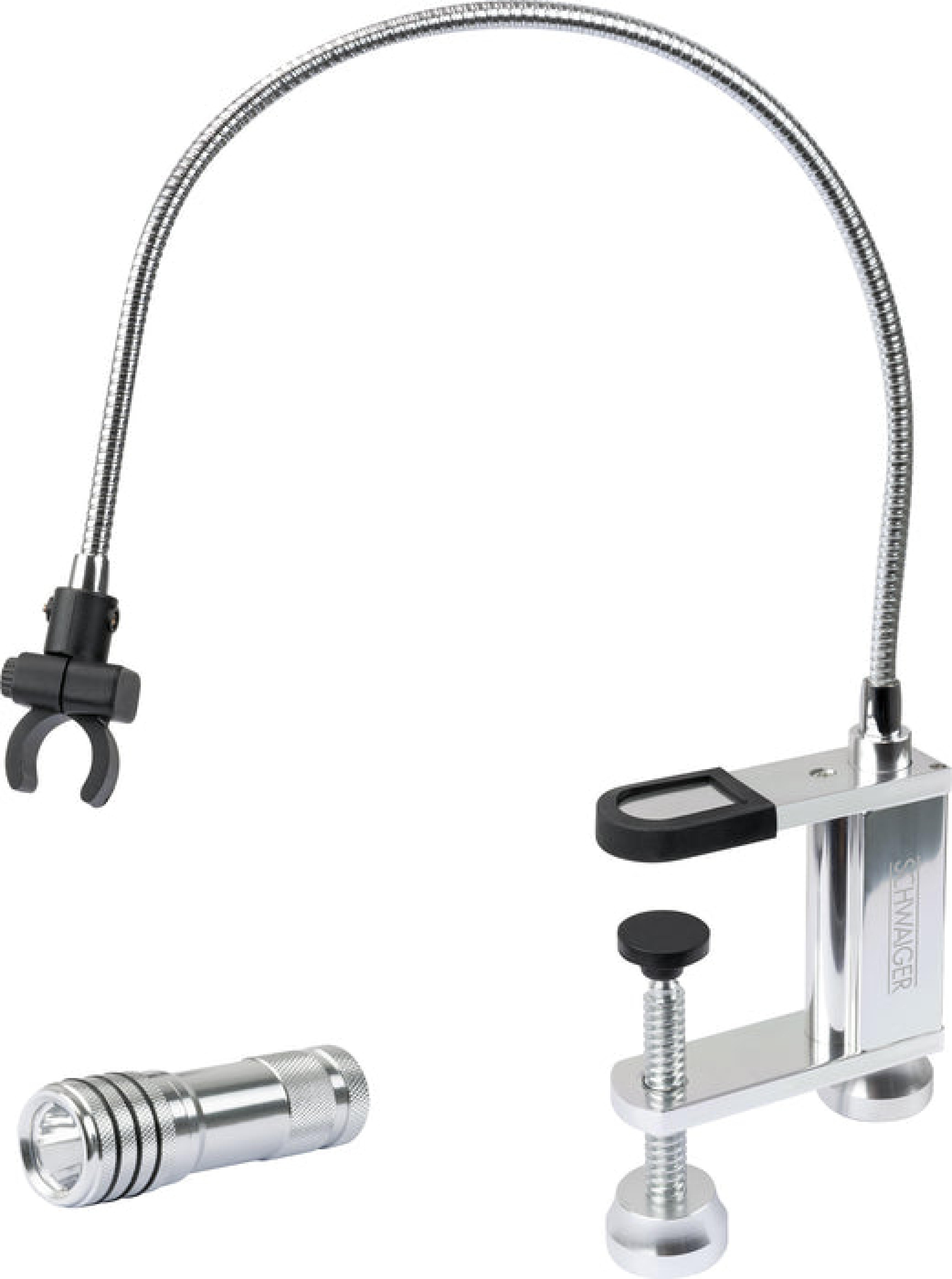 Schwaiger Grillleuchte 1 Strahler LED 0,5W Silber