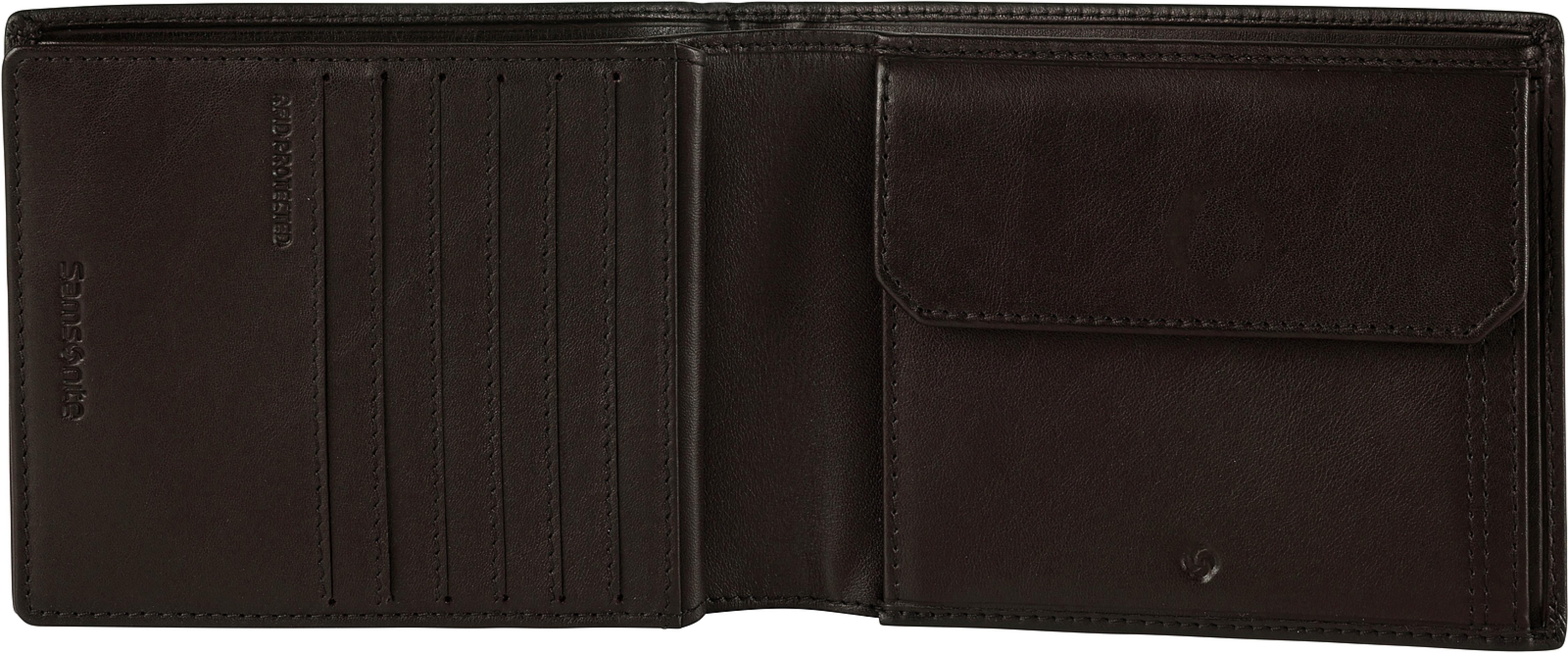 SAMSONITE ATTACK 2 SLG Geldbörse B 11CC+HFL+C+2C+W, ebony brown