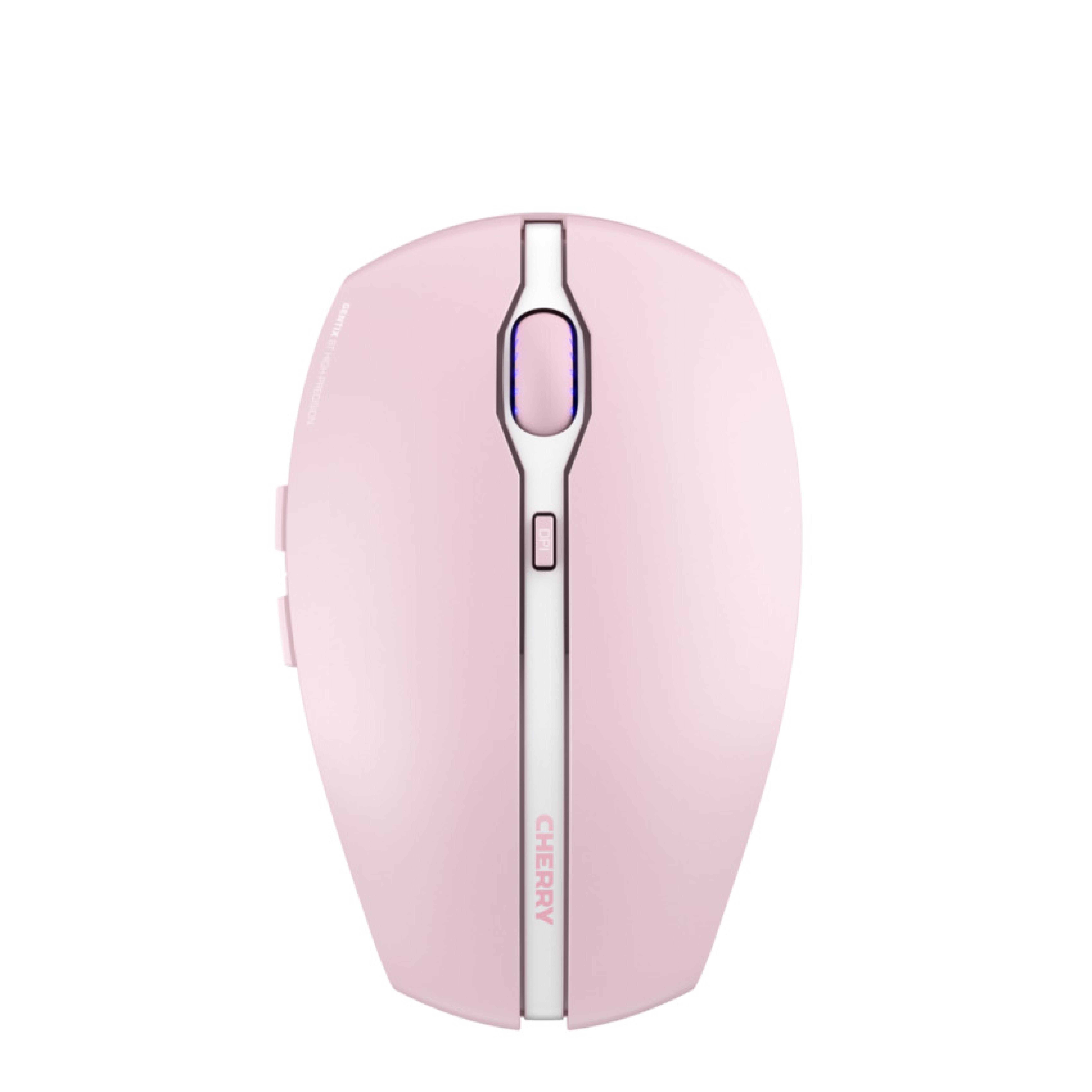 CHERRY GENTIX BT Wireless Maus Multi Device rosa