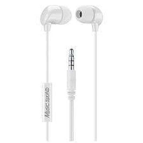 CELLULARLINE In-Ear Earphones With Mic Univ. White