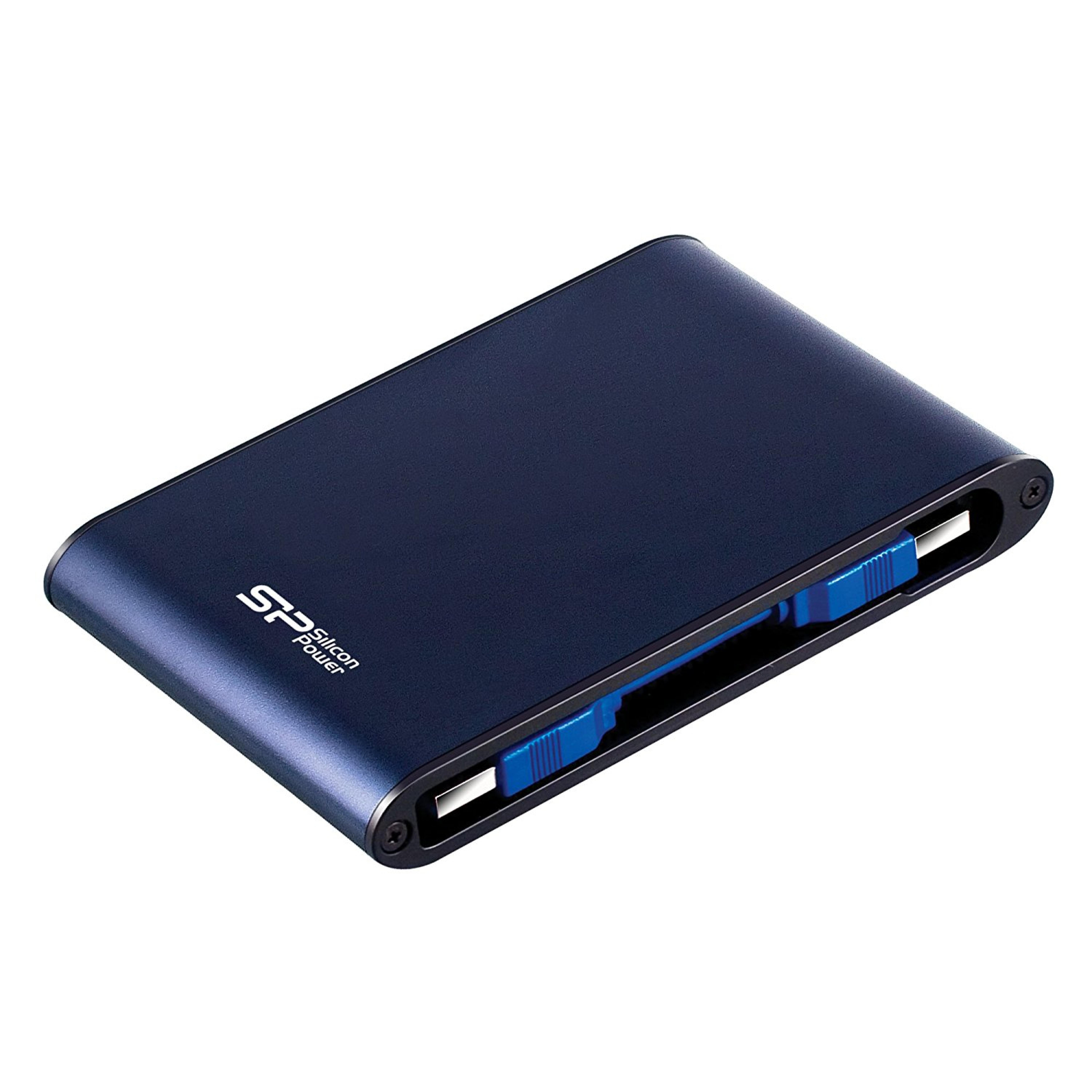 Silicon Power Festplatte 6.3cm 1TB USB3.0 A80Anti-shock/blue extern re