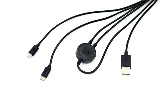 ISY Dual Charging Cable for PS4