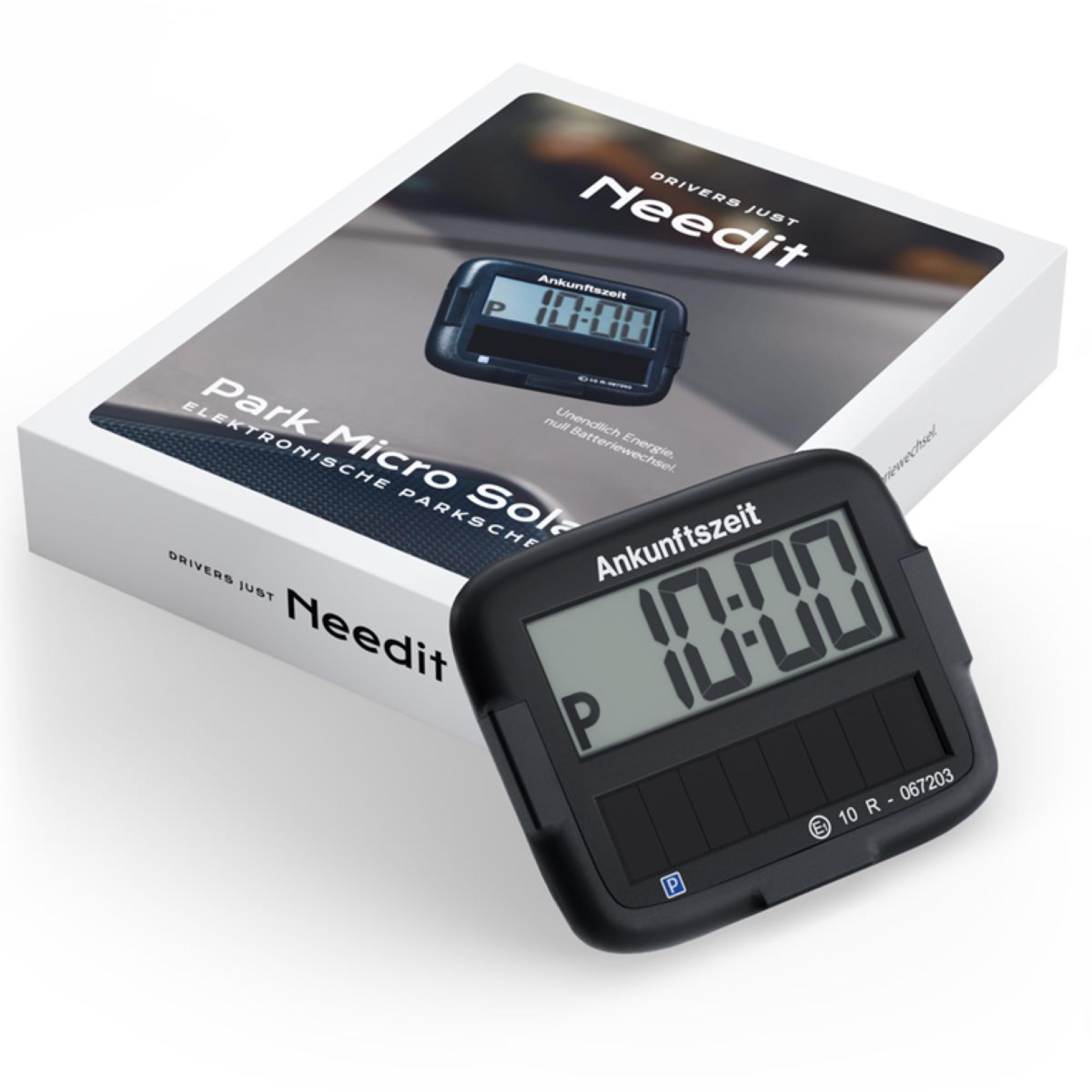 NEEDIT Park Micro Solar, Schwarz