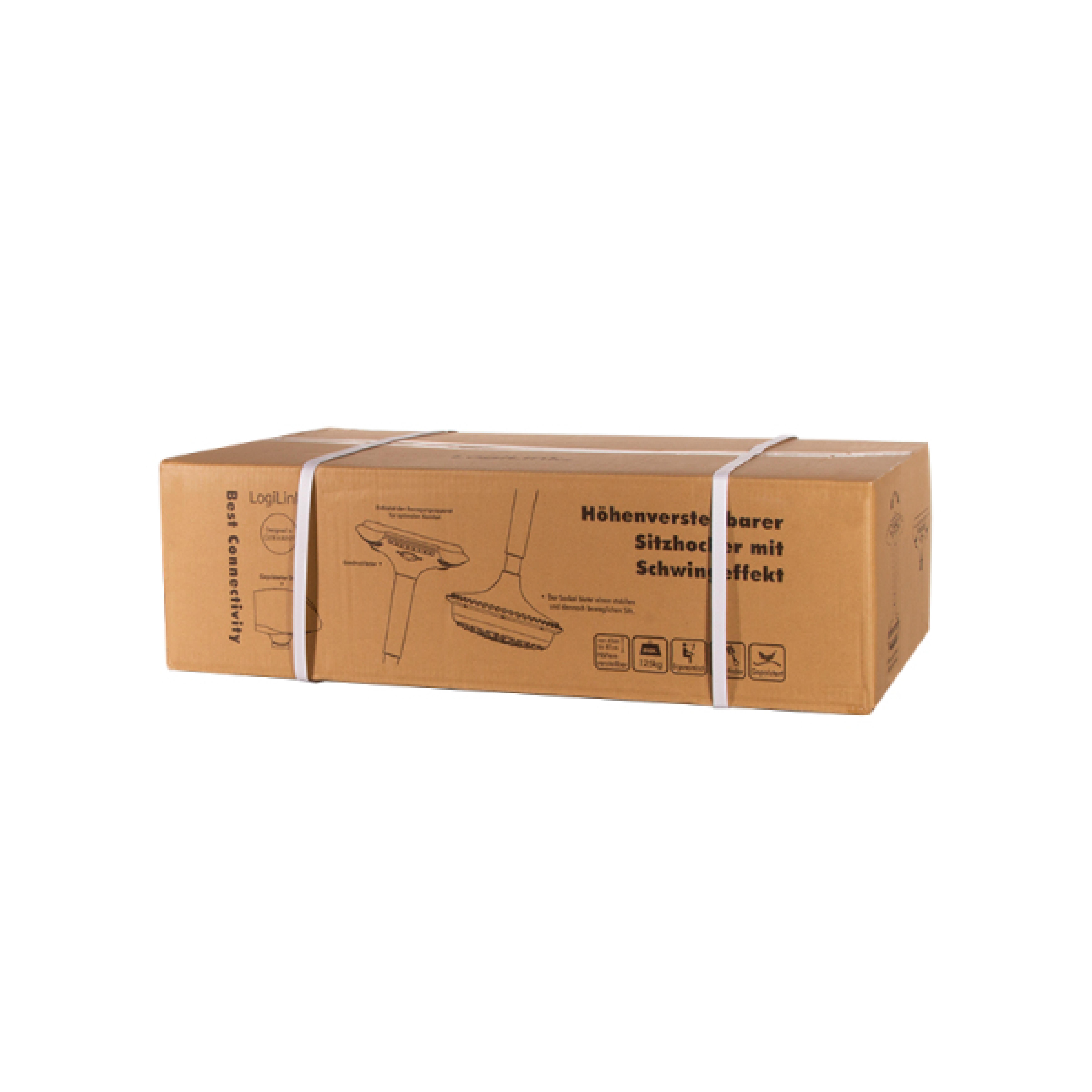 Logilink Buerohocker/Stehhilfe,hoehenverstellbar max.125kg sch