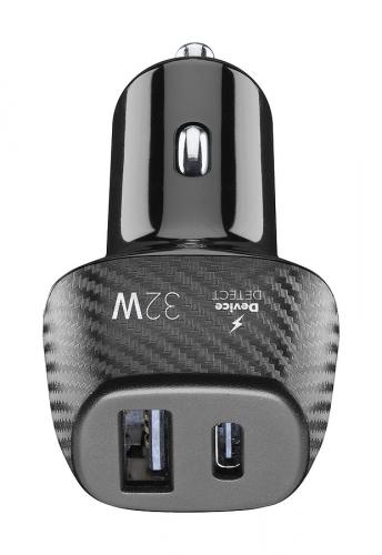 CELLULARLINE Car Charger  2 Ports 32W Black