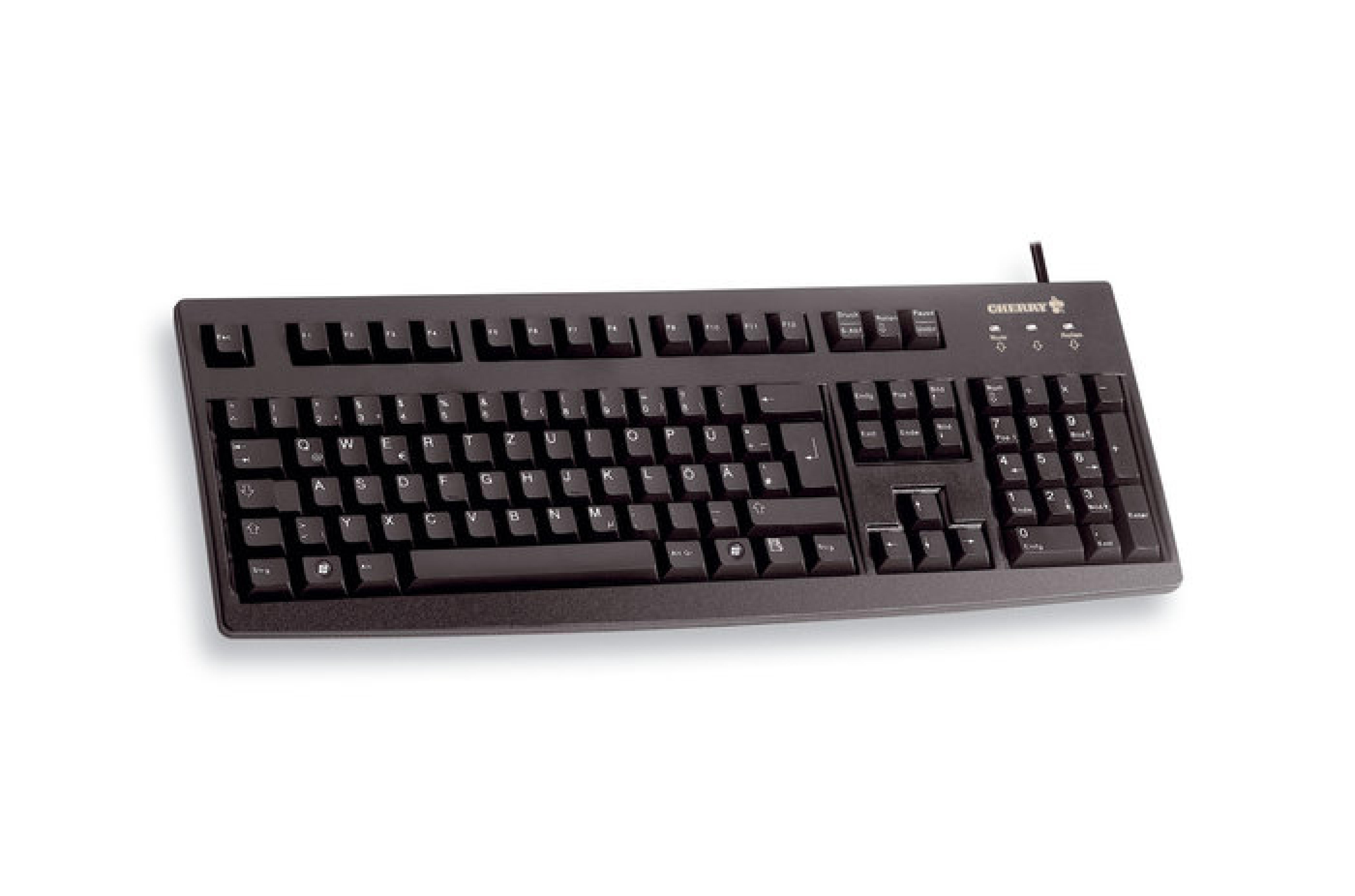 CHERRY G83-6105 KB NTK Tastatur Wired GB schwarz bulk