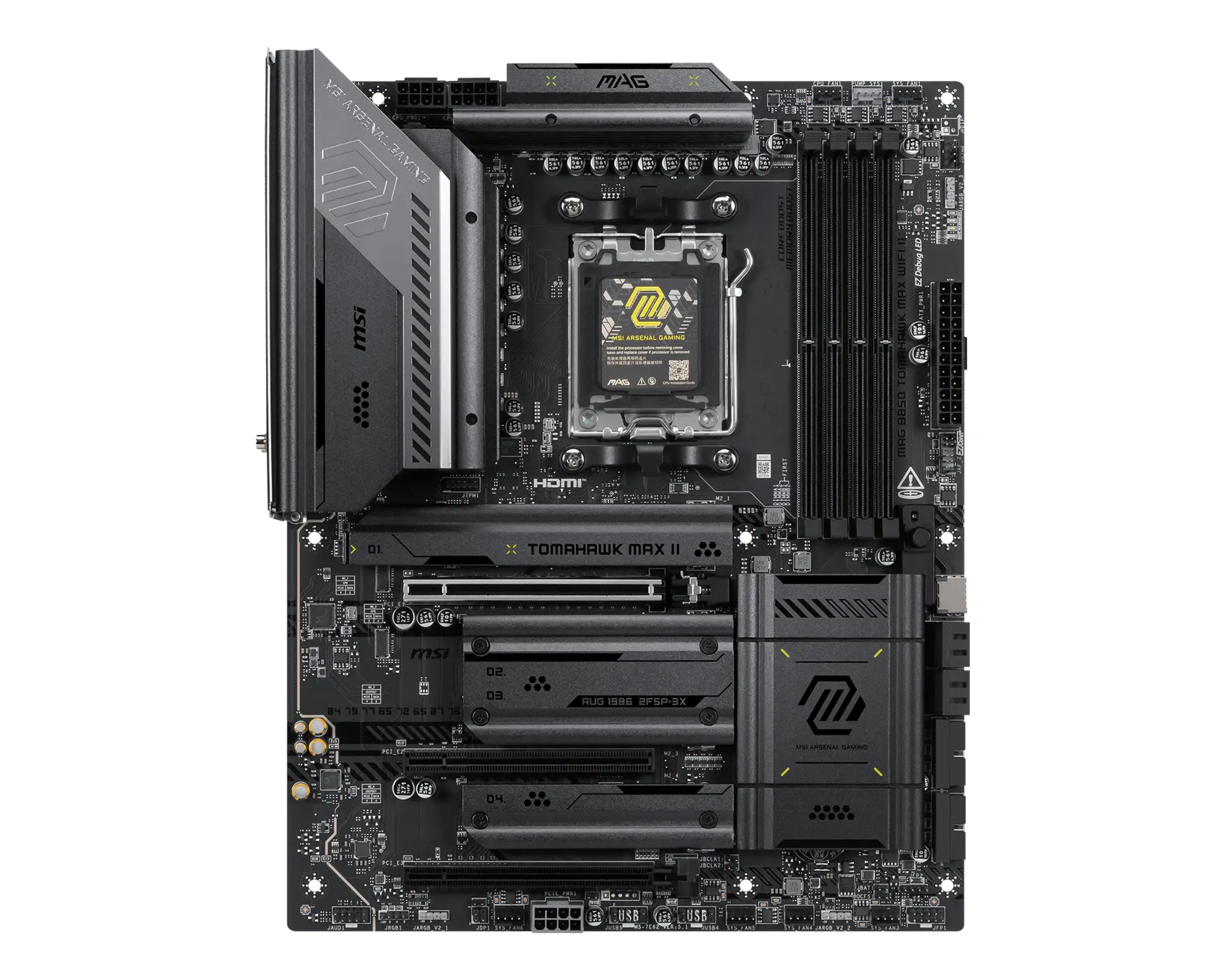 MSI MAG B850 TOMAHAWK MAX Wifi II (B850,AM5,ATX,DDR5)
