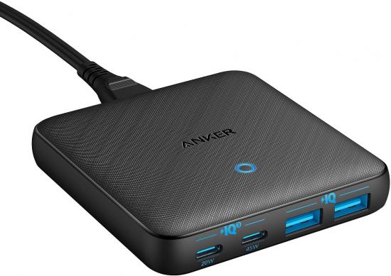 ANKER PowerPort Atom III Power Adapter/Netzteil, 65W, black