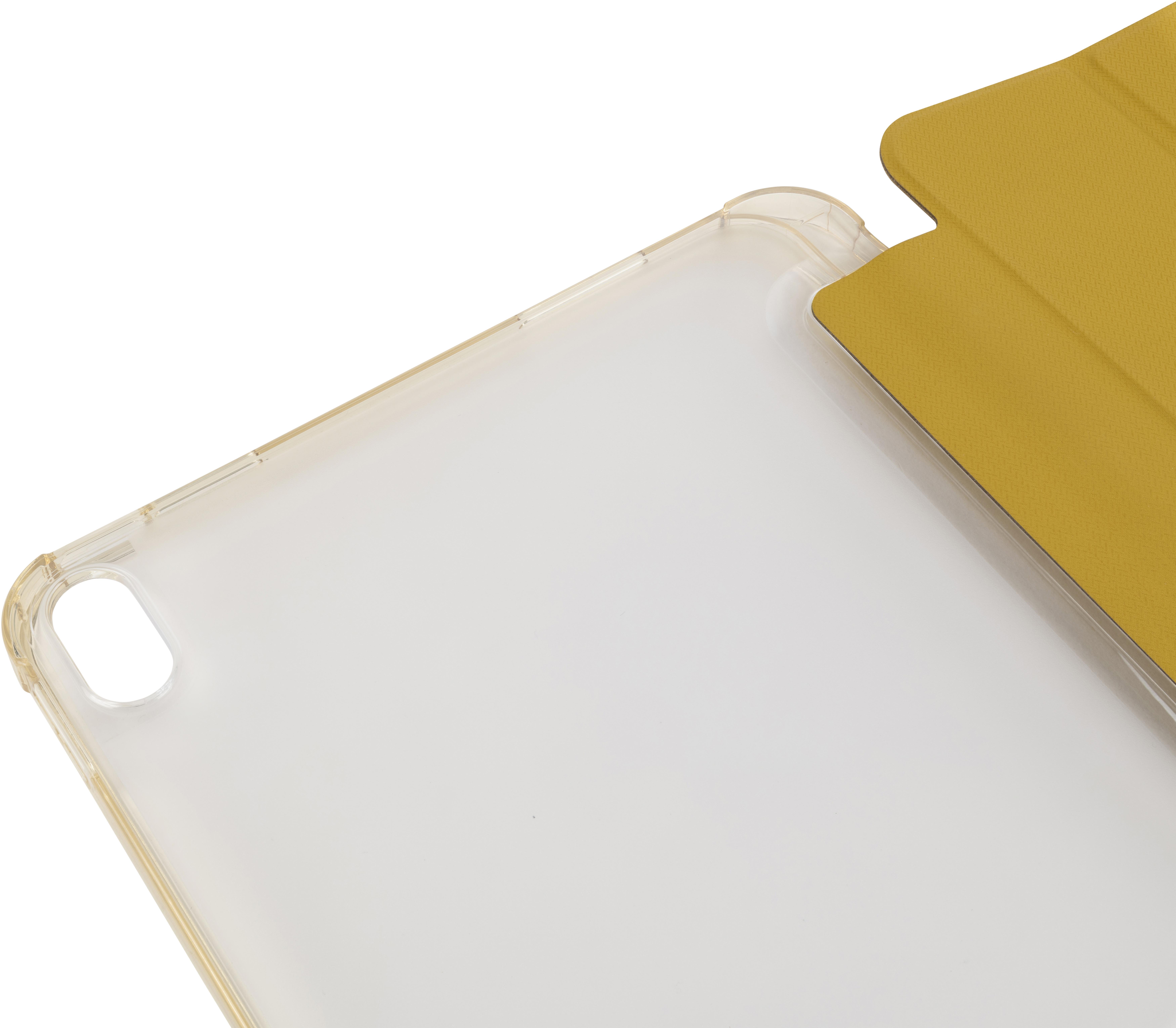 TUCANO SATIN Tablethülle mit Fallschutz Apple iPad 11" 11.Gen A16 / 10,9" 10.Gen Senfgelb