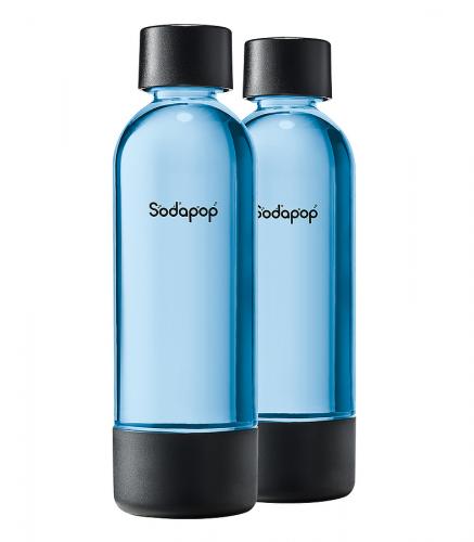 SODAPOP PET-Flaschen 0,85L 2er-Set für Joy Eco