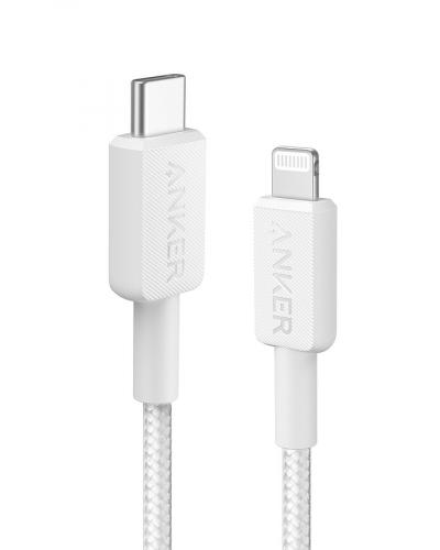 ANKER 322 USB-C to Lightning Cable, 1,8m, white