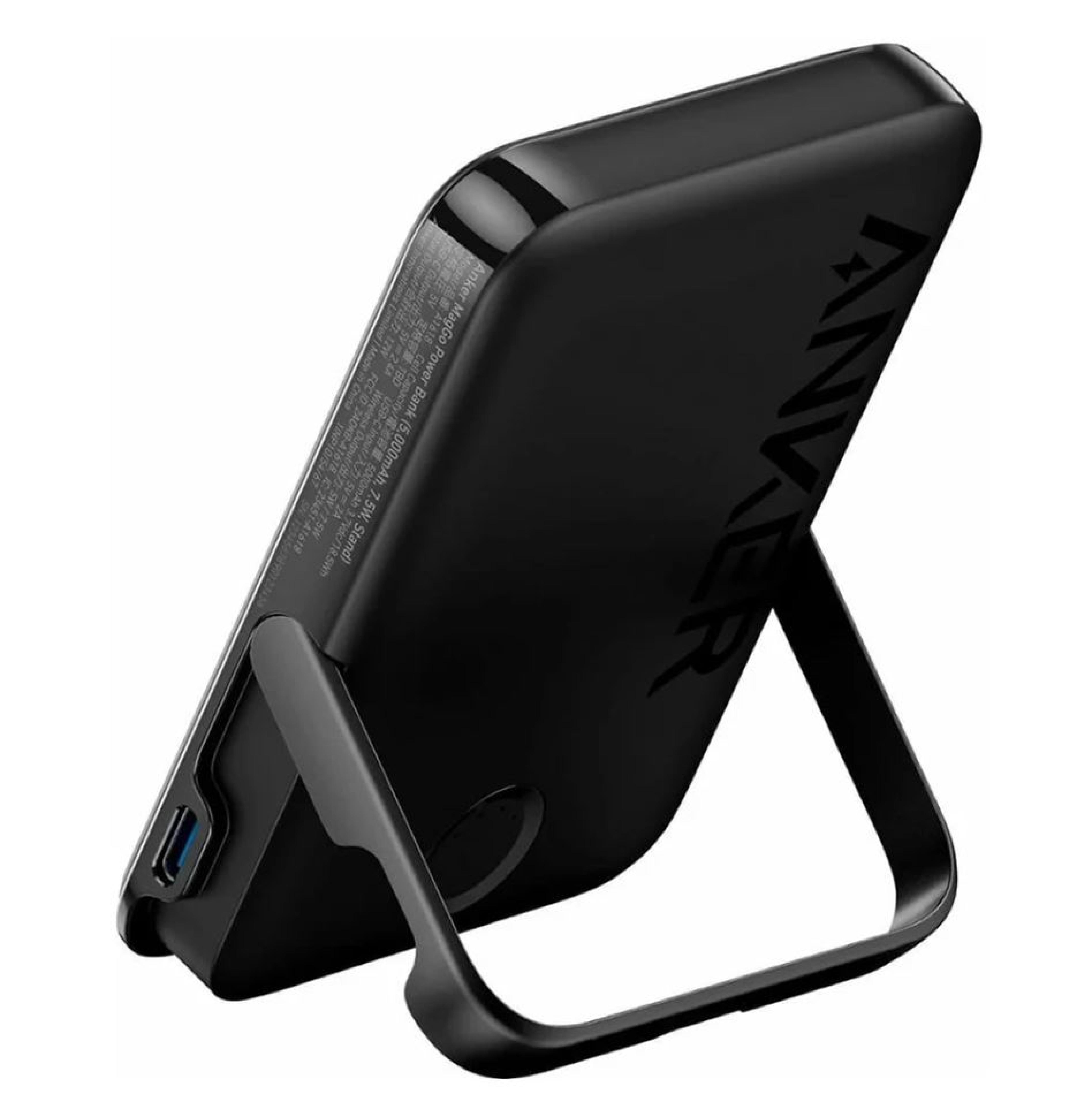 ANKER 5.000 mAh 322 MagGo PowerCore Powerbank, 12W, black