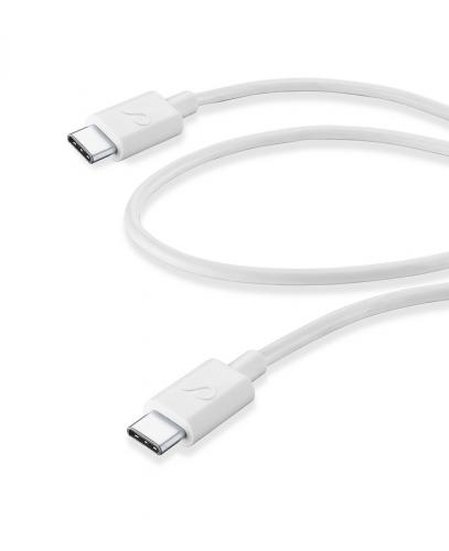 CELLULARLINE Usb Cable Usb-C To Usb-C 60Cm White