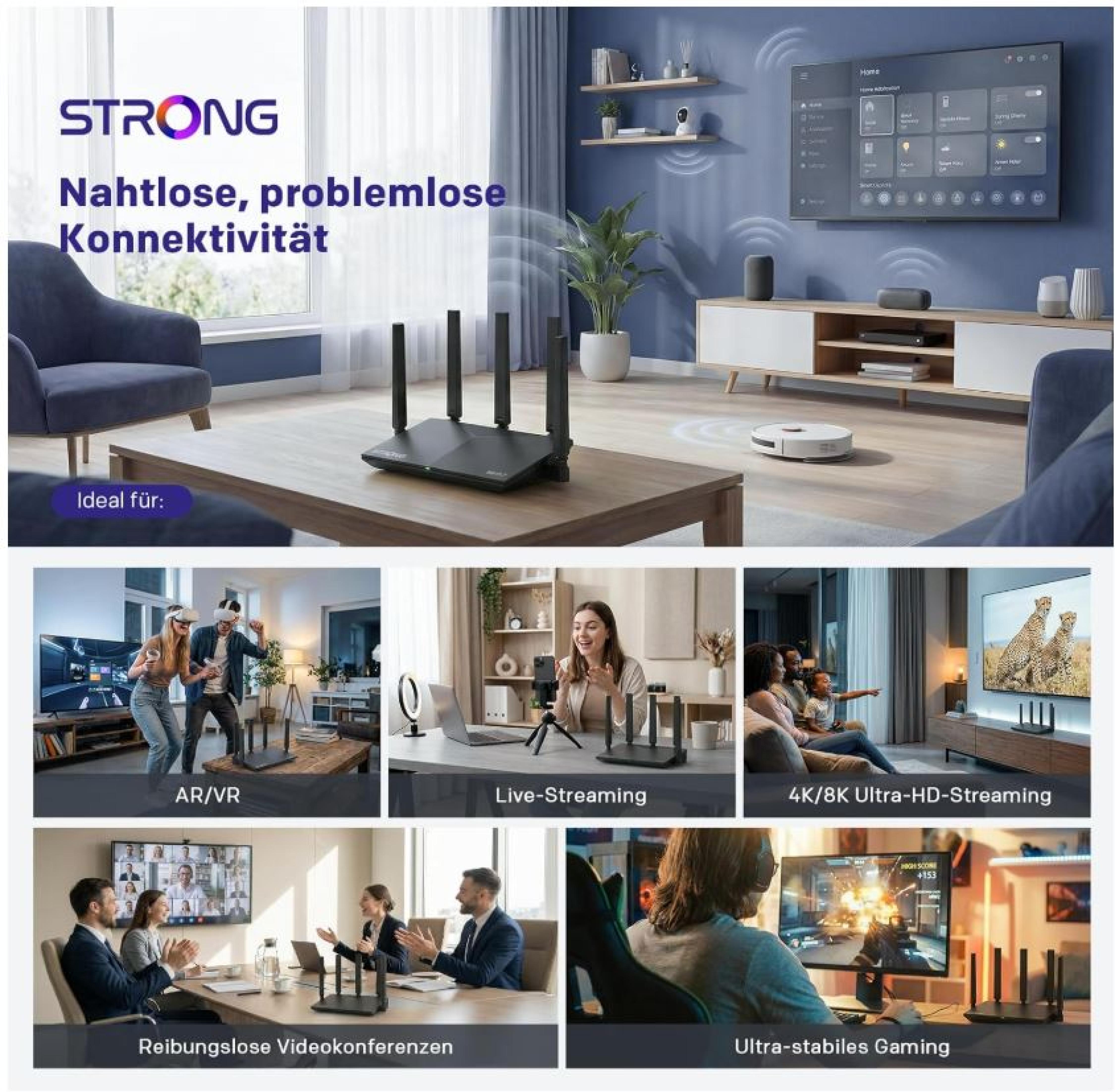 STRONG WI-FI 7 DUAL-BAND-ROUTER