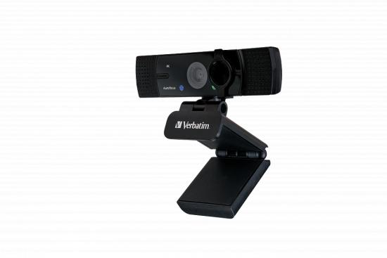 HD-Webcam mit Mikrofon und Autofokus für klaren Video-Chat Schwarze HD-Webcam mit integriertem Mikrofon und Autofokus, montiert auf einem verstellbaren Standfuß