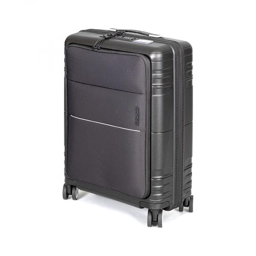 GERMAN AIRWAYS American Tourister Trolley HELLO CABIN, black German Airways