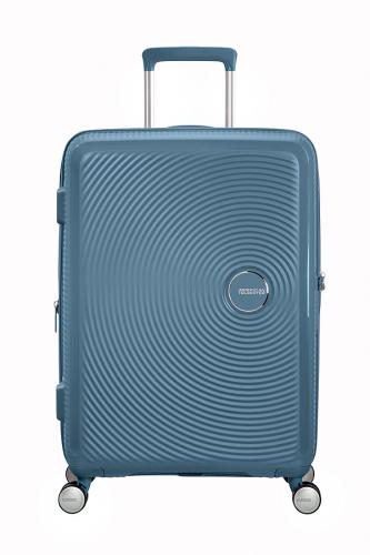 AMERICAN TOURISTER Soundbox Spinner 67/24 TSA Expandable Stone Blue