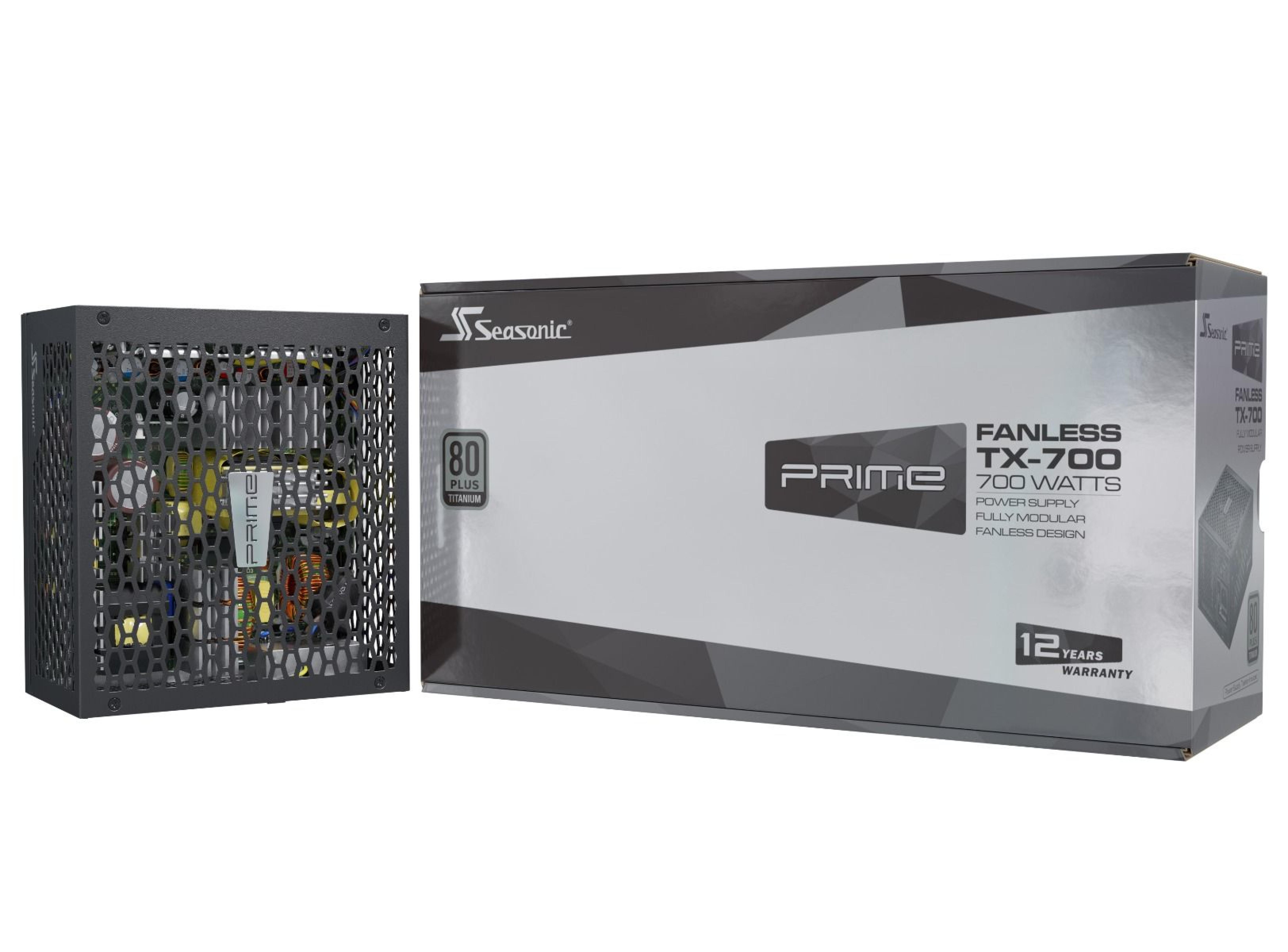 Seasonic Netzteil 700W Prime TX-700 Fanless (80+Titanium)