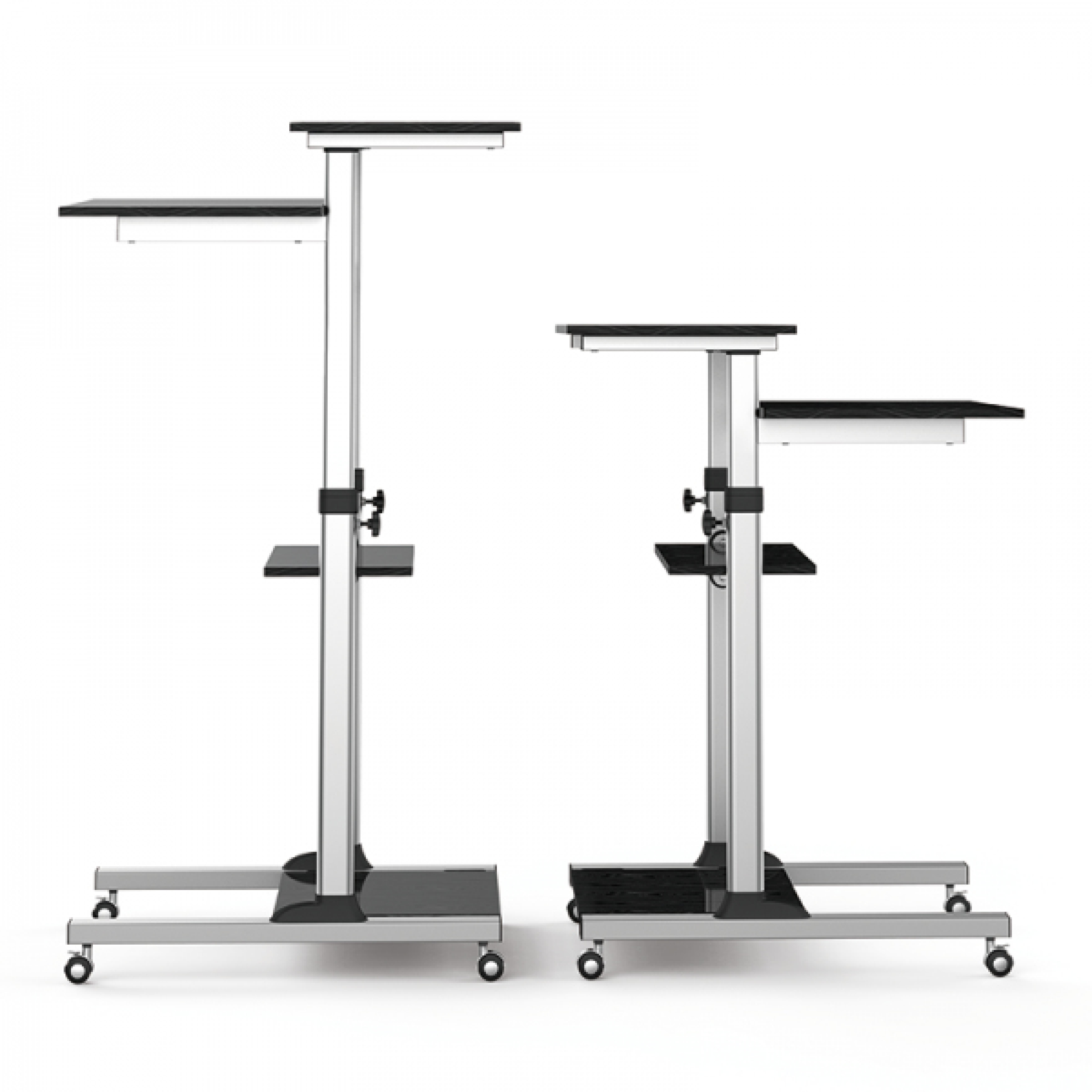 Logilink Sitz-/Steharbeitsplatz, rollbar, 60 kg max.