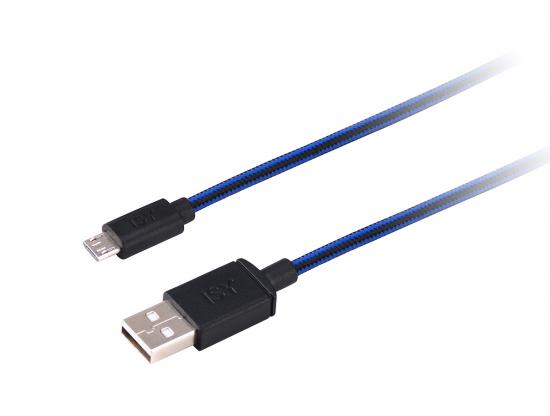 ISY PS4 Braided Charging Cable, 3m