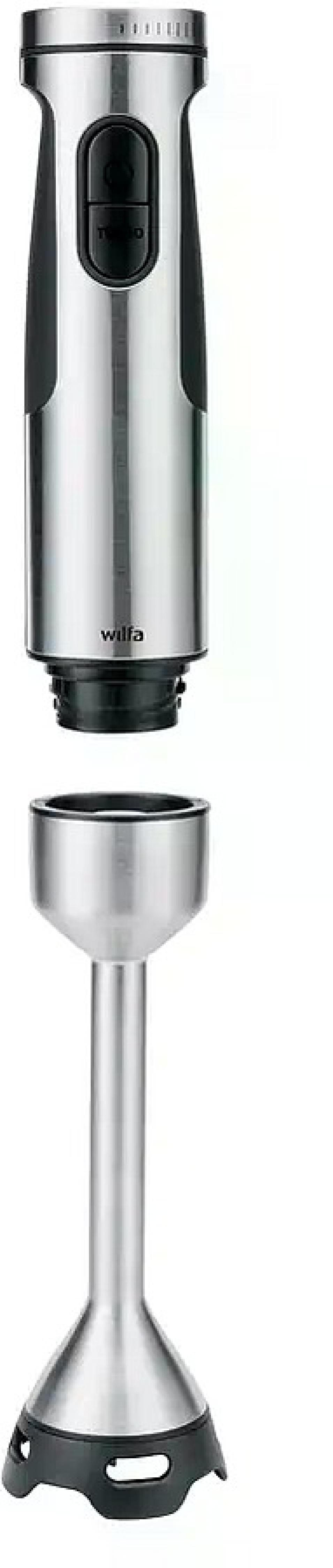 WILFA Stabmixer FUSION 1500 mit Zubehör, 1500W, IM3-1500FP, silber