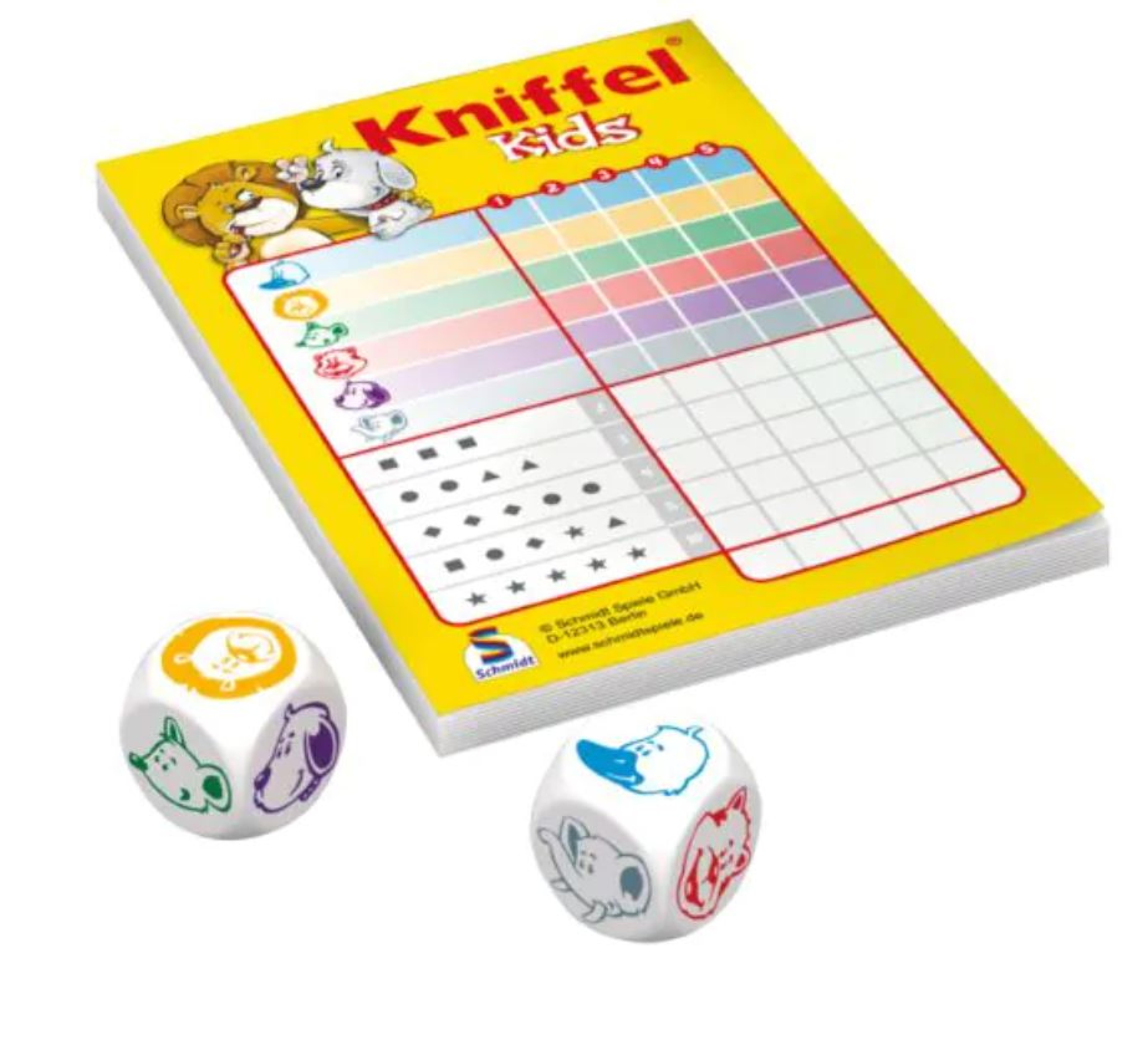 VERLAG: SCHMIDT SPIELE Kniffel Kids, Kinderspiel