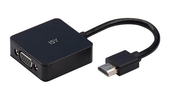 ISY HDMI to VGA & Audio Adapter