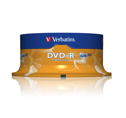 VERBATIM DVD-R AZO 4.7GB 16x 25er Spindel