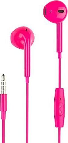 CELLULARLINE Egg-Capsule Earphones With Mic Pink