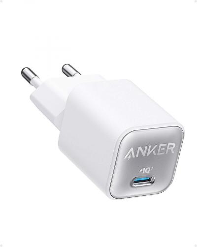 ANKER 511 Nano 4 Wall Charger, 30W, 1x USB-C-Port, EU Plug, white