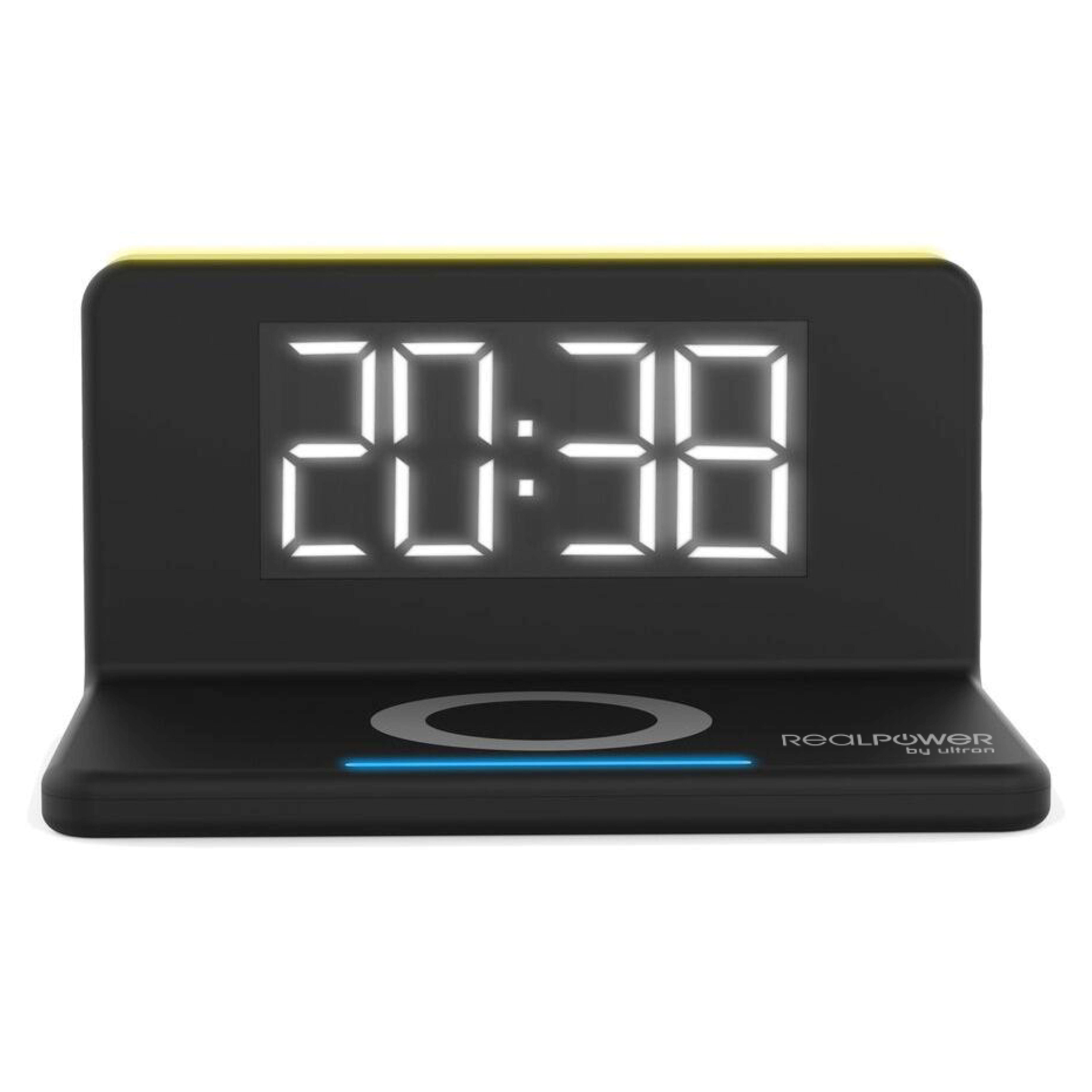 RealPower Ladegeraet ChargeAir clock kabellos