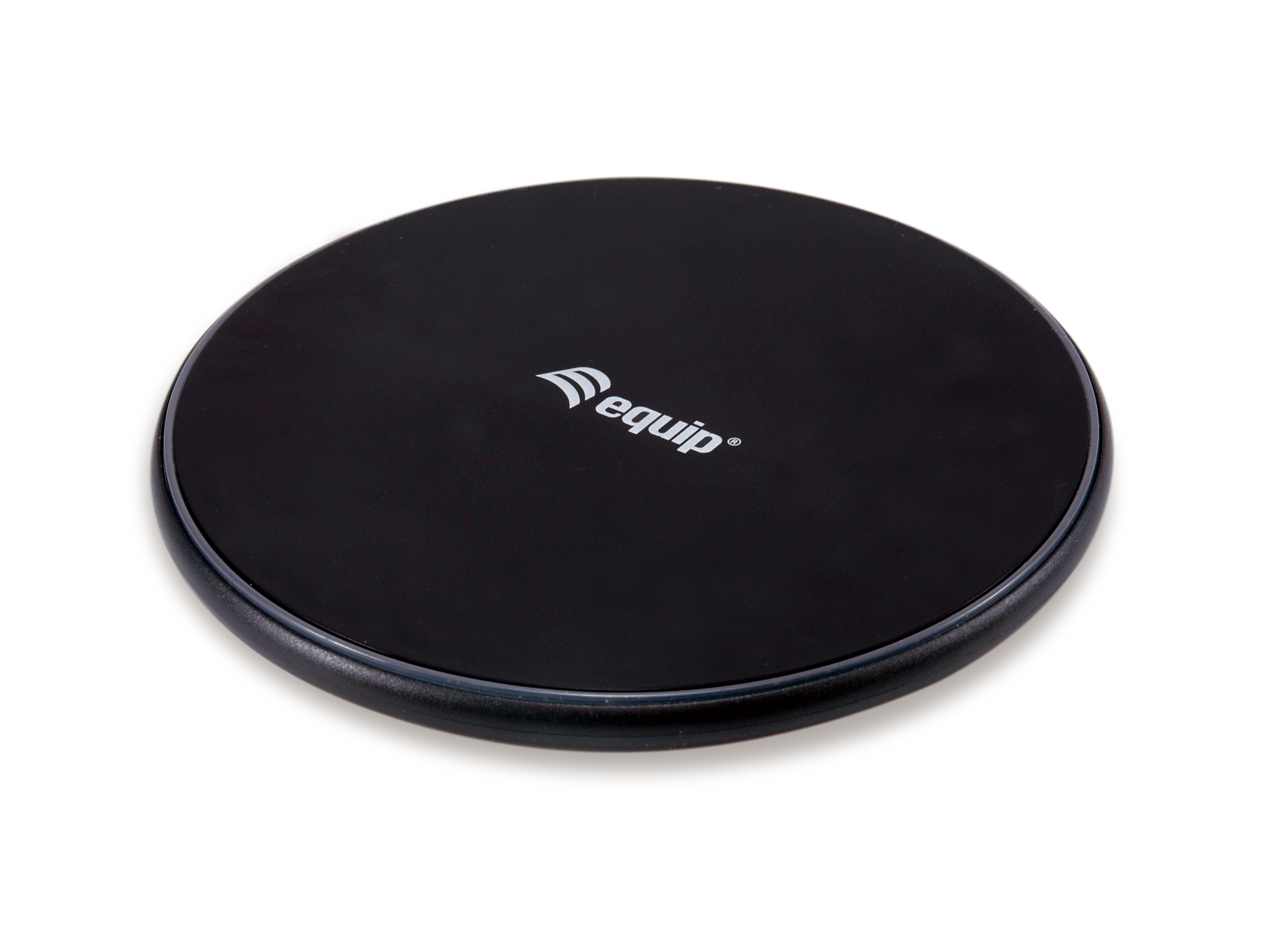 Equip Ladegeraet Wireless Qi-Kompatibel 10W schwarz