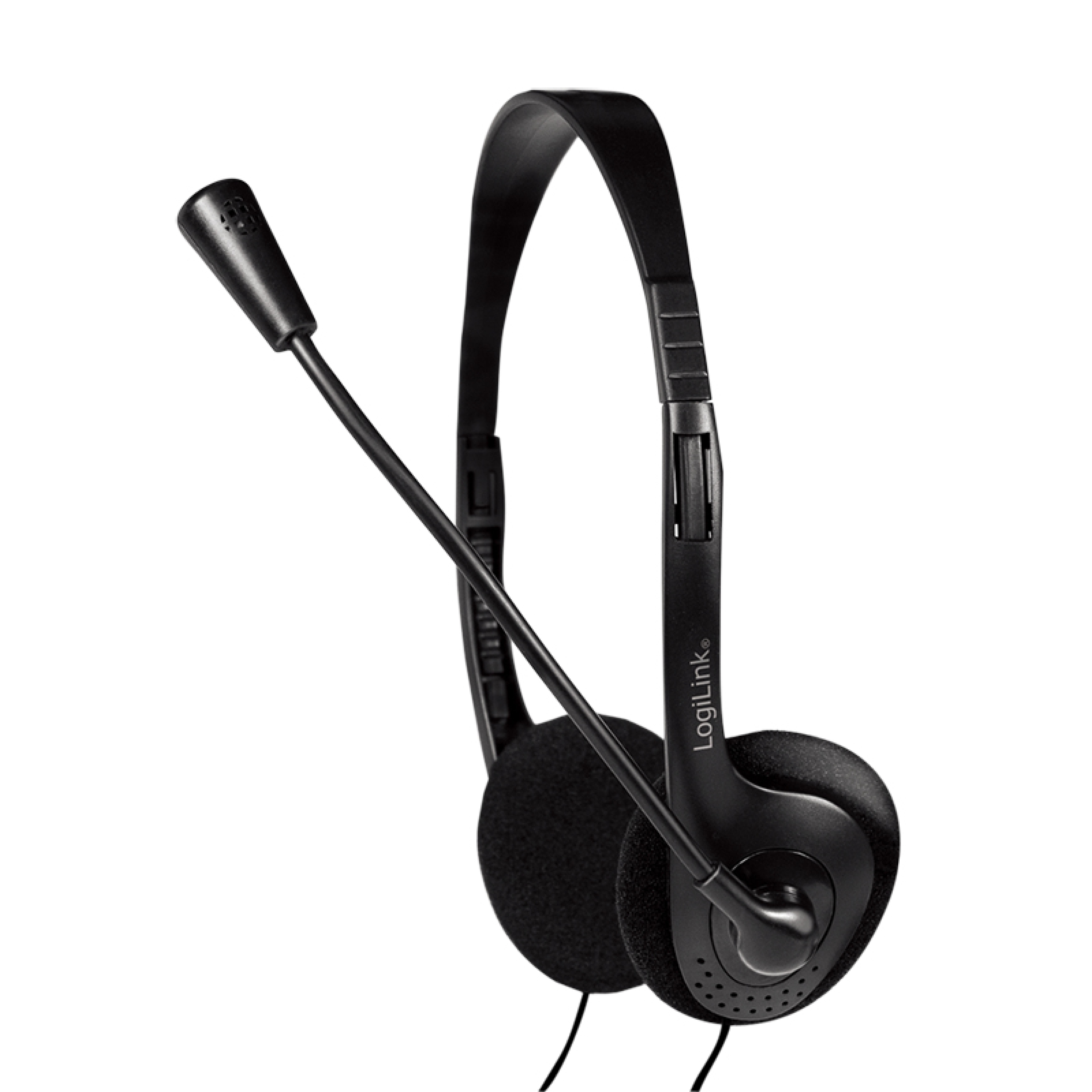 Logilink Headset stereo umweltfreundl. verp. 2x 3,5mm Klinke