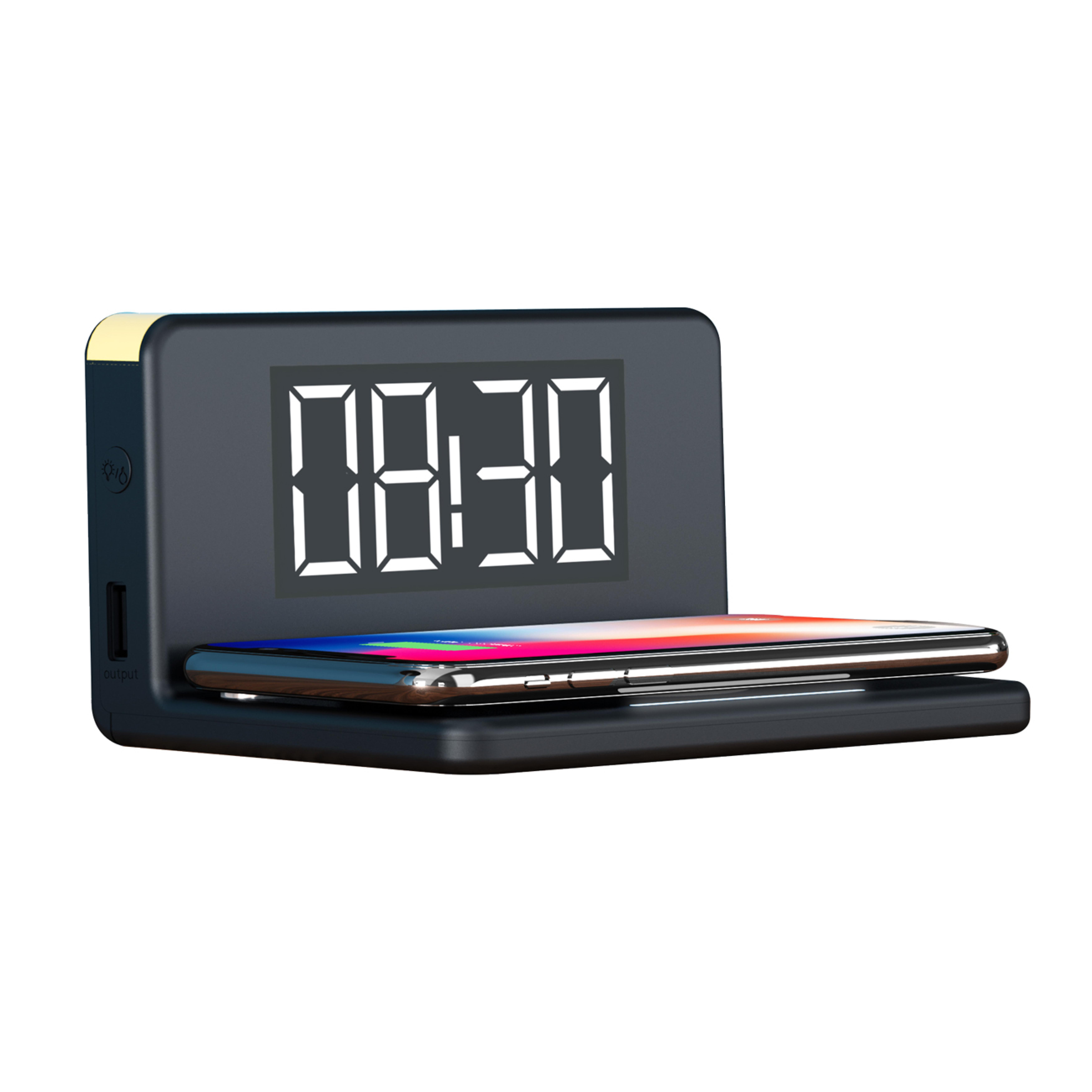 RealPower Ladegeraet ChargeAir clock kabellos