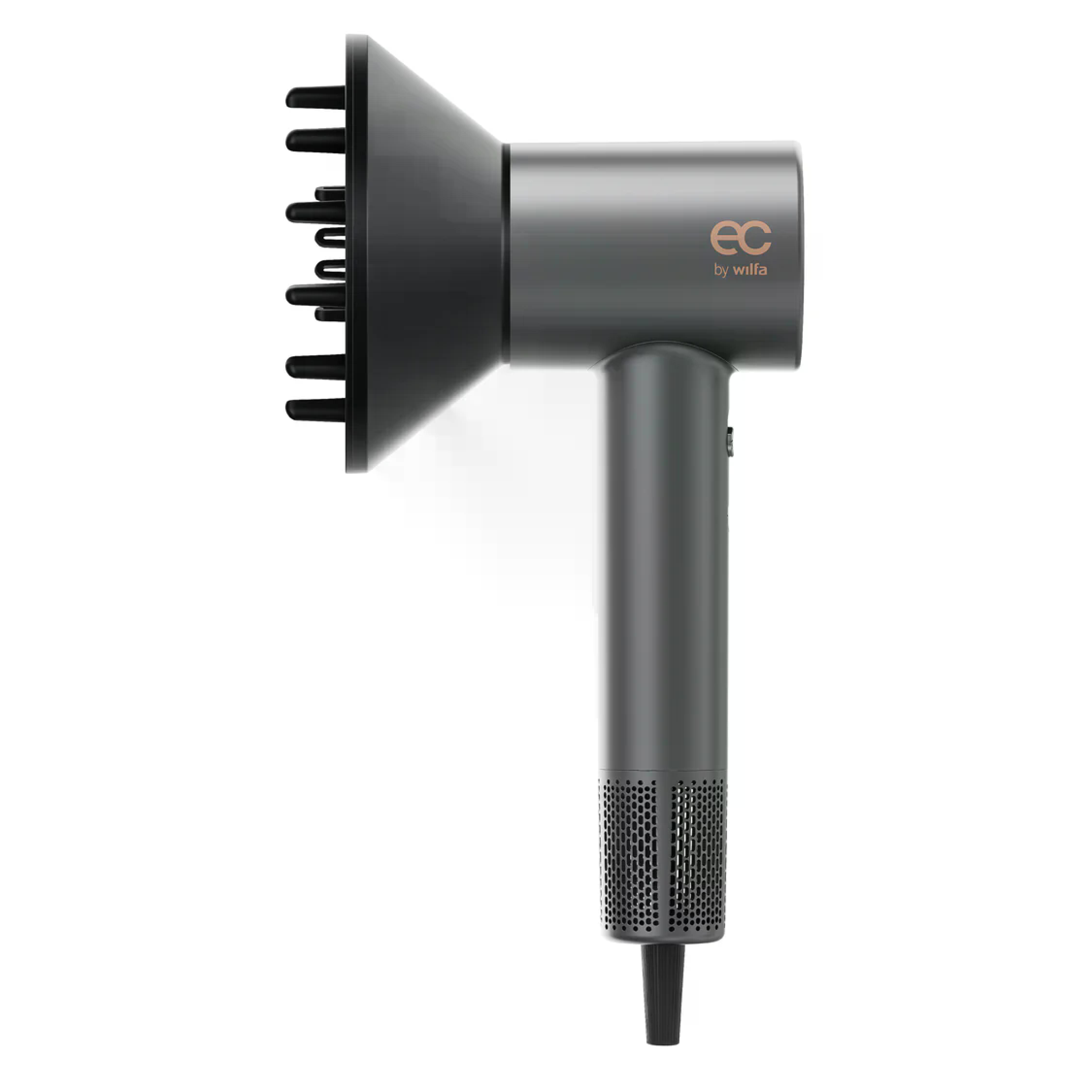 EC BY WILFA Haartrockner Fohn DRIFT HAIR DRYER ION SYSTEM HD2G-I1600, anthrazit