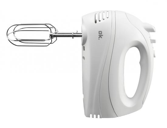 OK. Handmixer 250W 5-stufig weiß