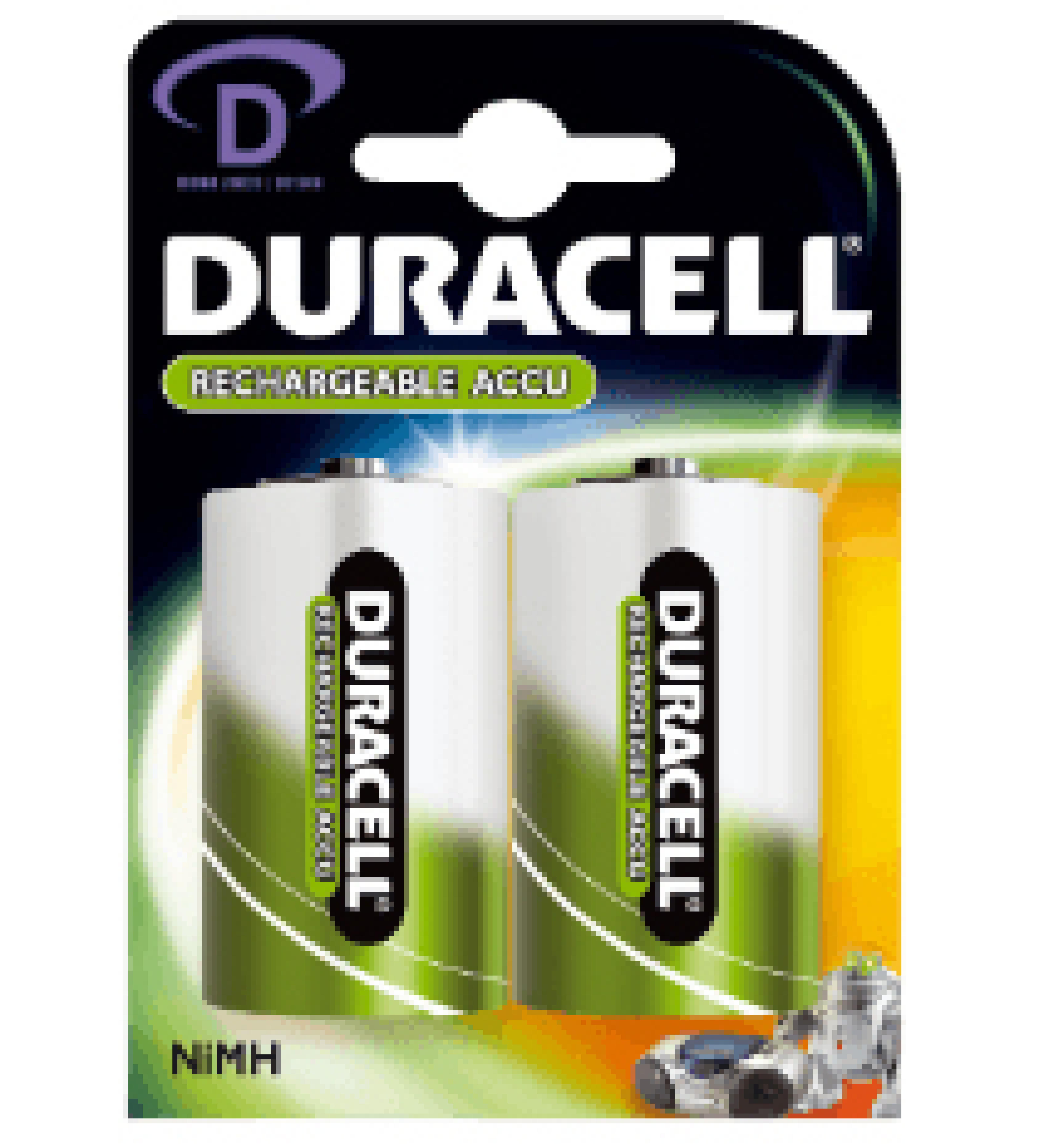 Duracell Akku Rechargeable Mono - D 3000mAh 2St.