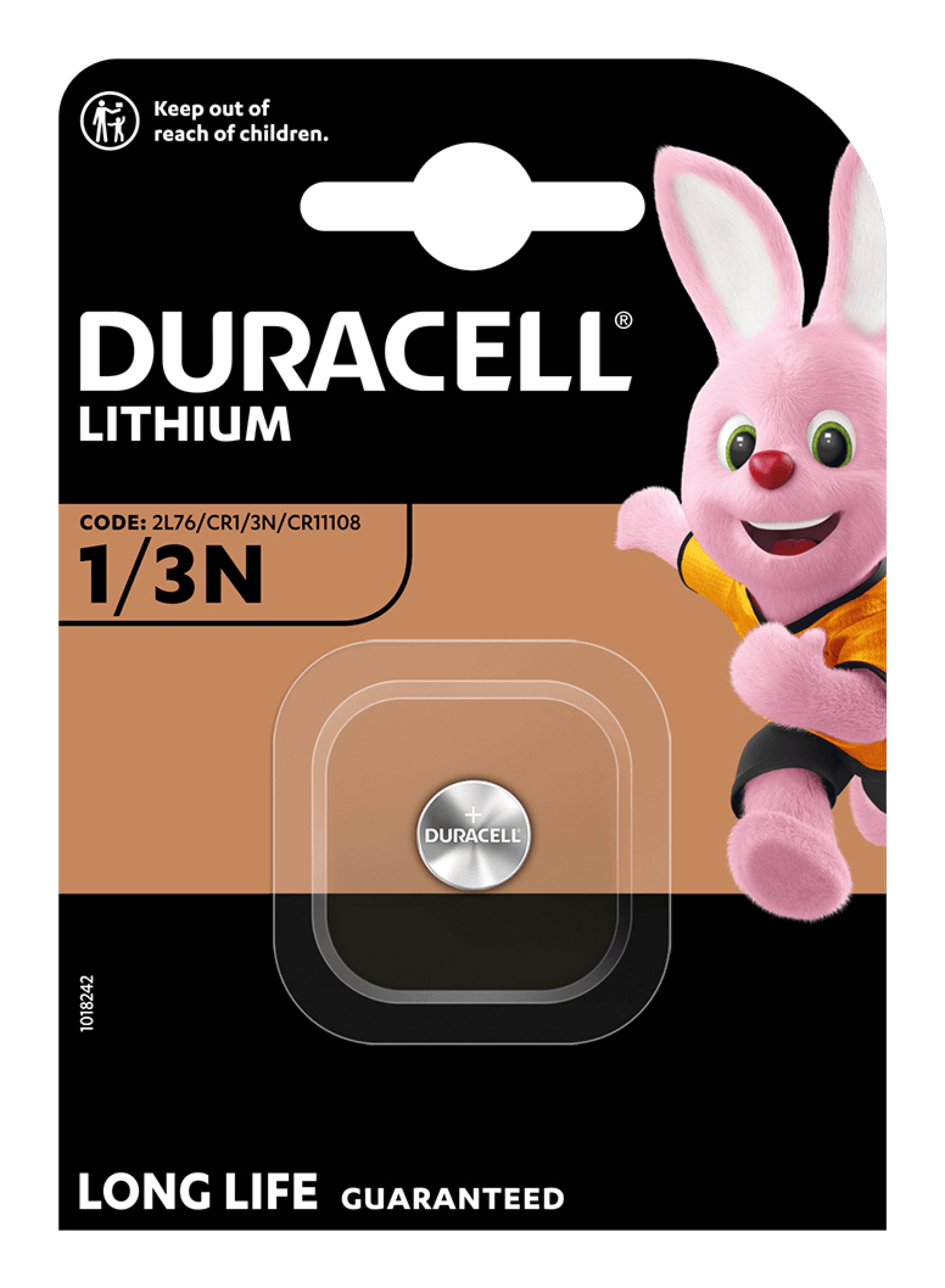 Duracell Batterie Foto Lithium 1/3N (2L76) 1St.