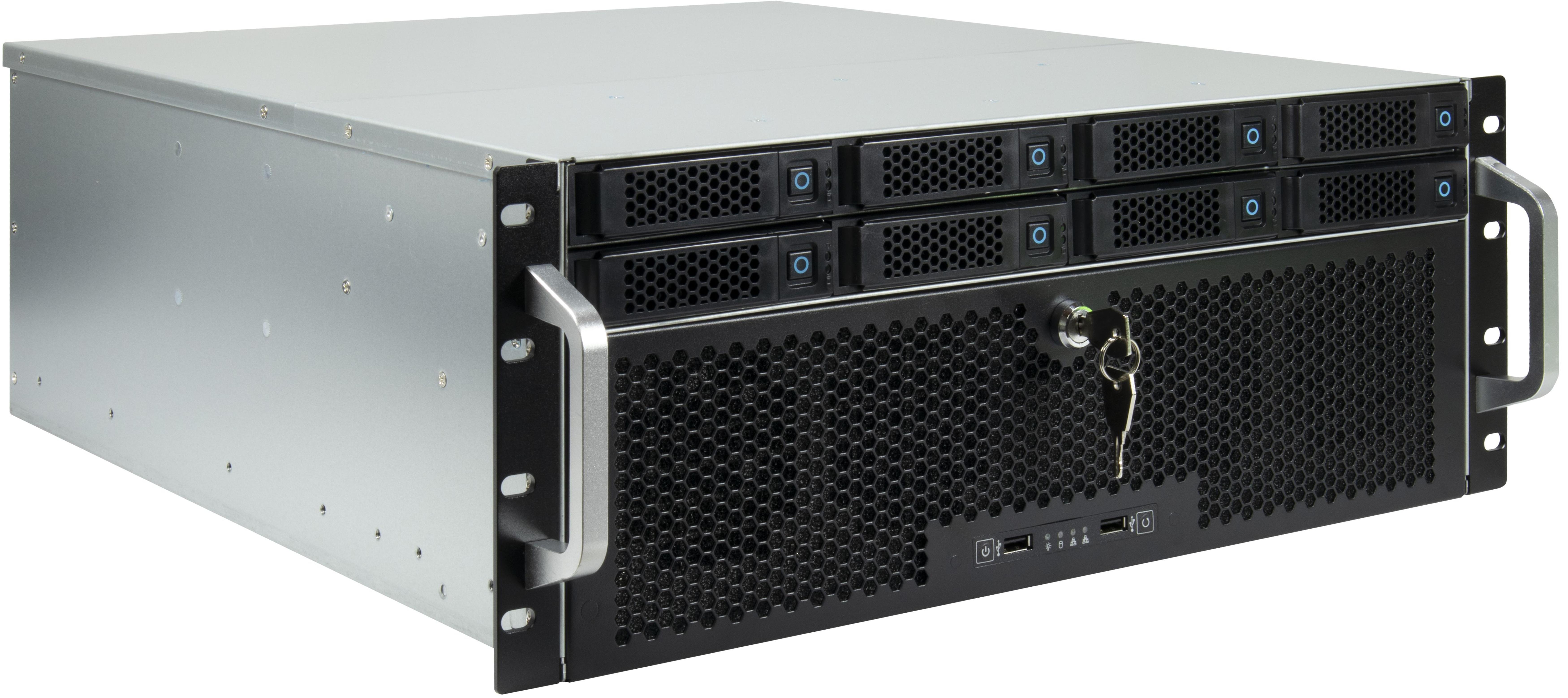 Inter-Tech 48.3cm IPC 4U-4708 4HE STORAGE
