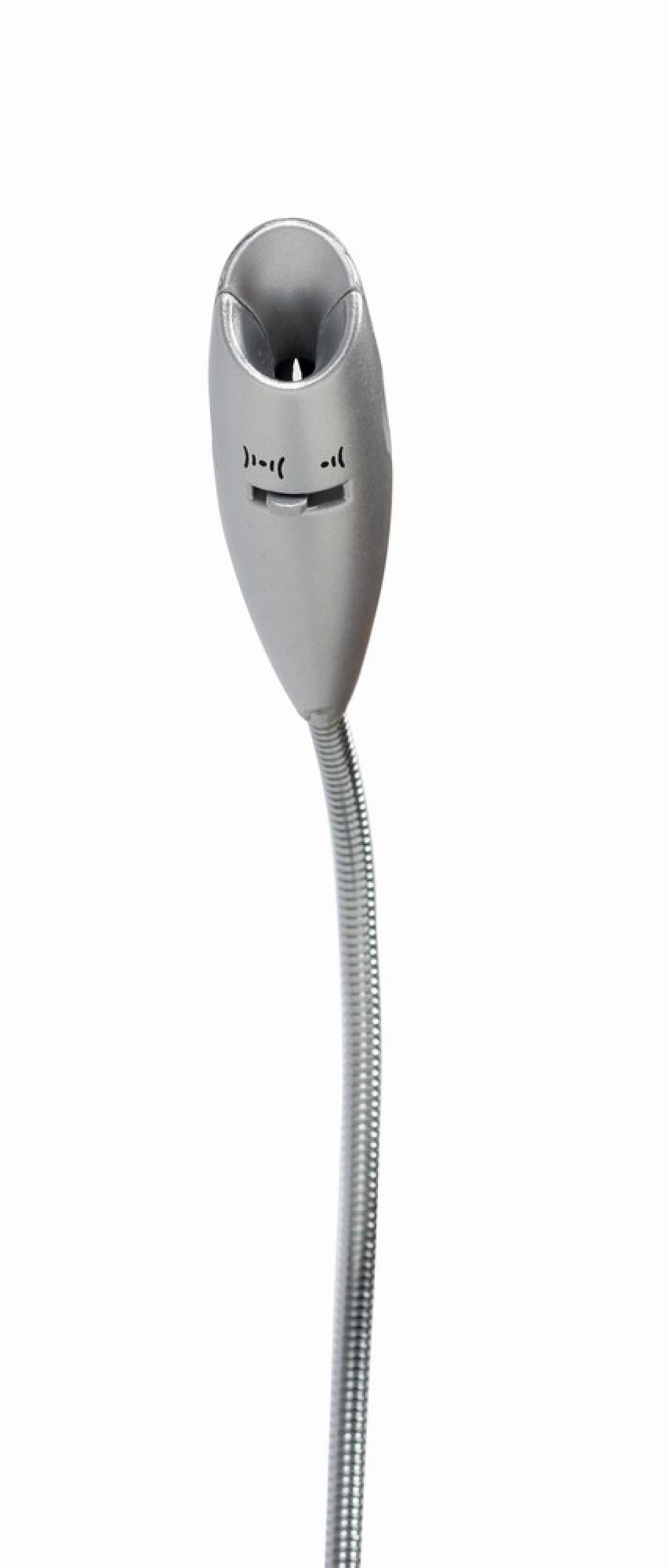 gembird USB 2.0-Tischmikrofon mit integrierter Soundkarte