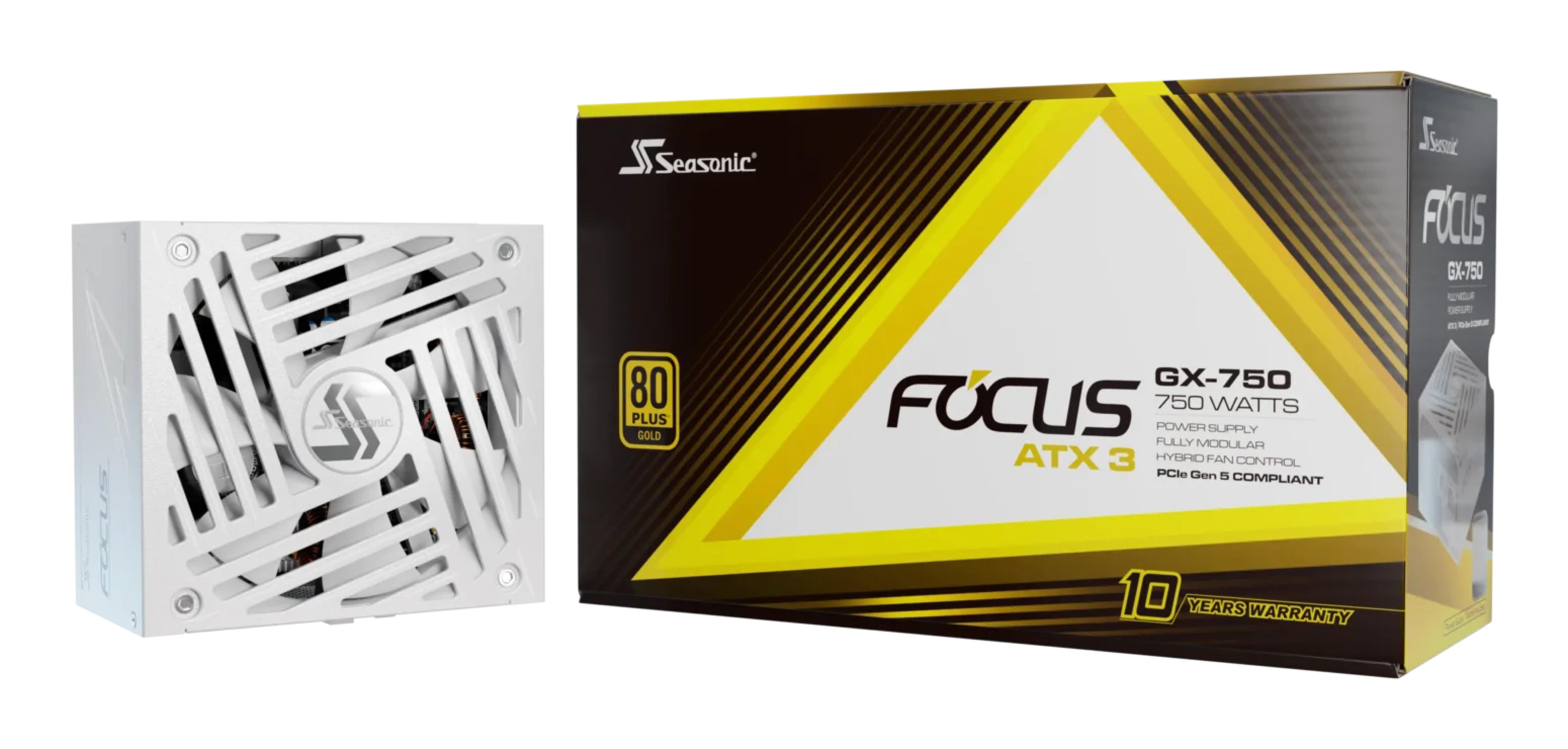 Seasonic Netzteil 750W FOCUS-GX-750 ATX3 Modular (Gold) W