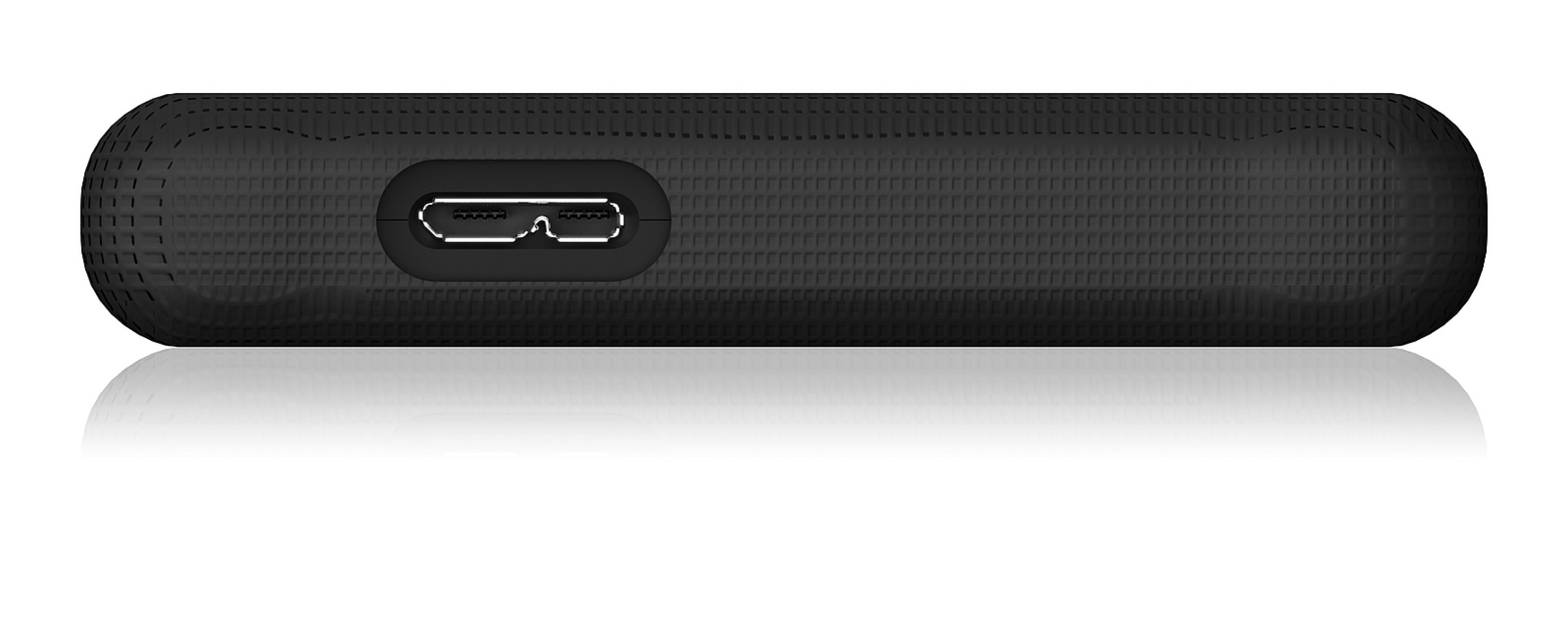RAIDSONIC ICY 2,5 USB 3.0 Case for SATA HDDs, schraubenlos, mit Silikon Protektor, black