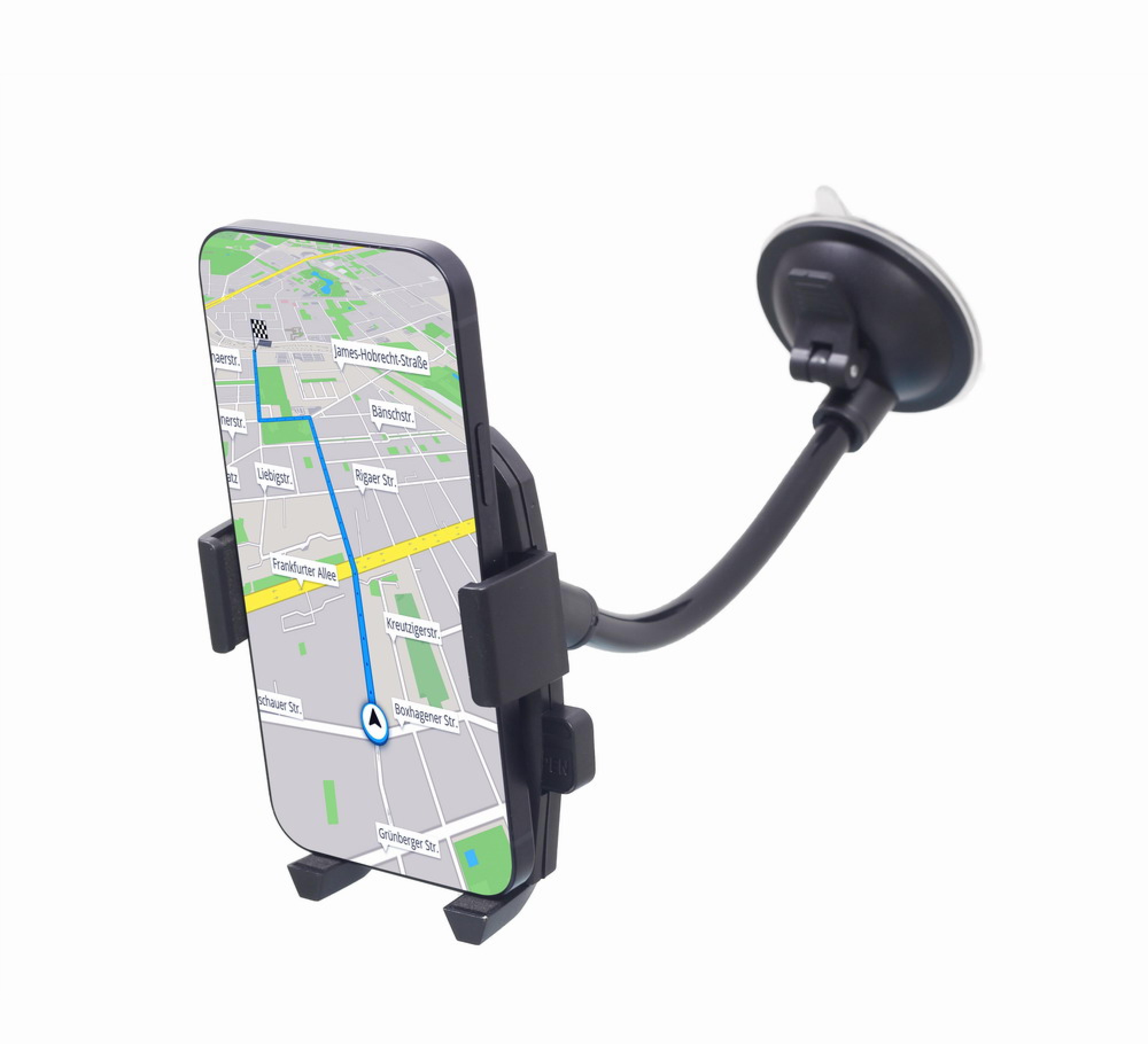 gembird Auto-Smartphone-Halterung mit flexiblem Hals