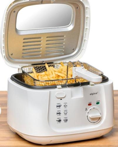 ALPINA Fritteuse, 230V, 2,5L, 1800W