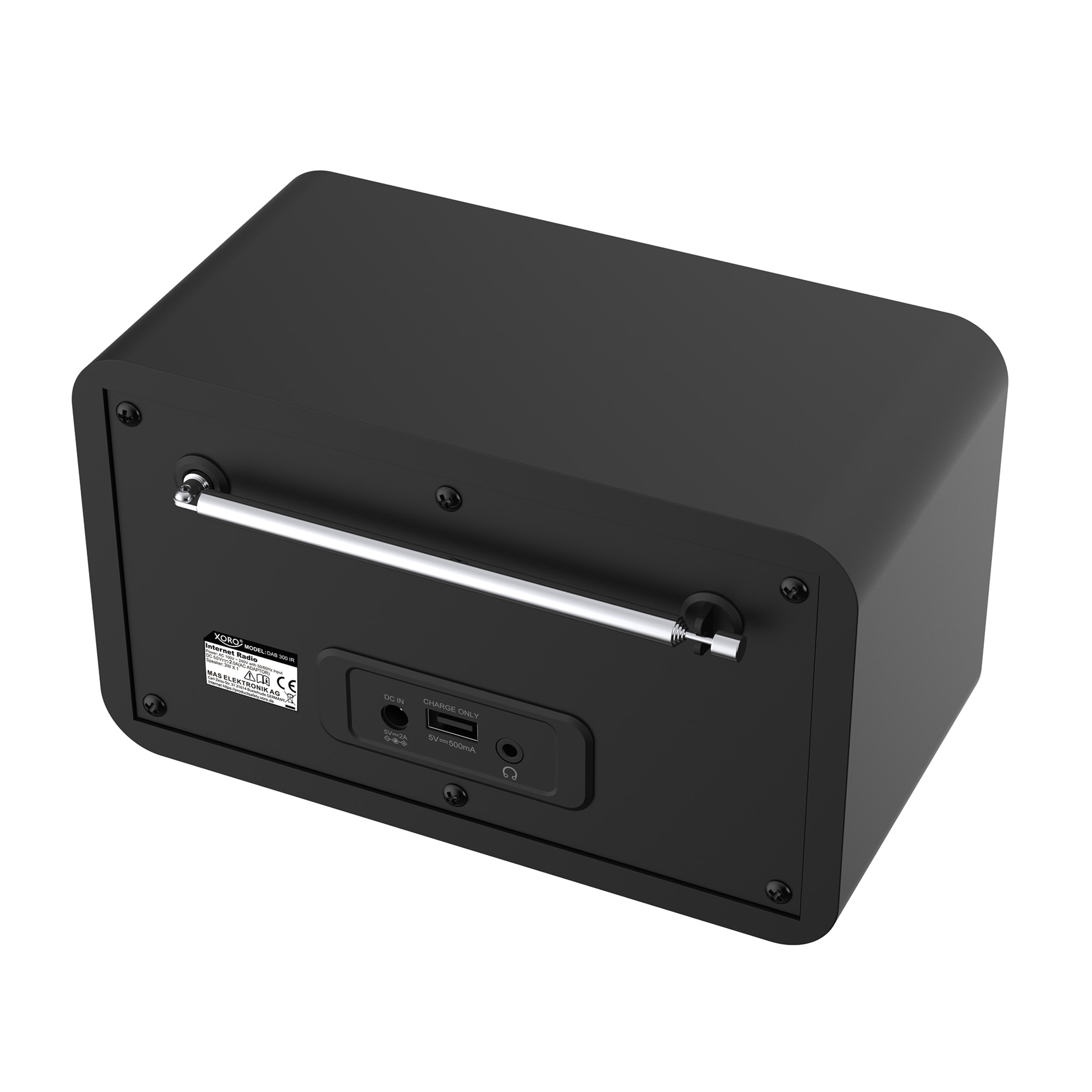 Xoro DAB 300 IR Internetradio DAB+ Bluetooth WLAN Weiss