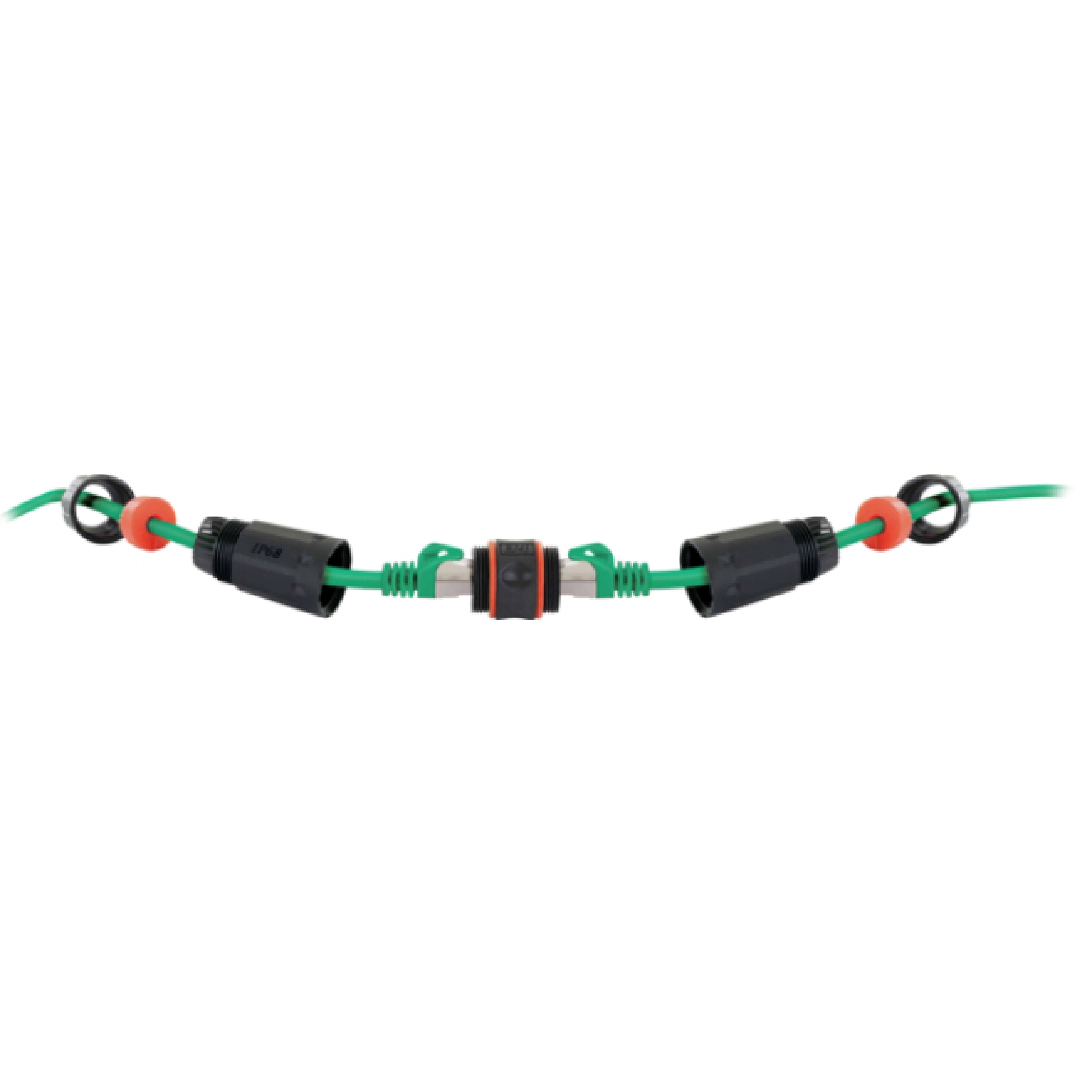 Schwaiger CAT 6 A Netzwerkverbinde Outdoor 2x RJ45 Buchse