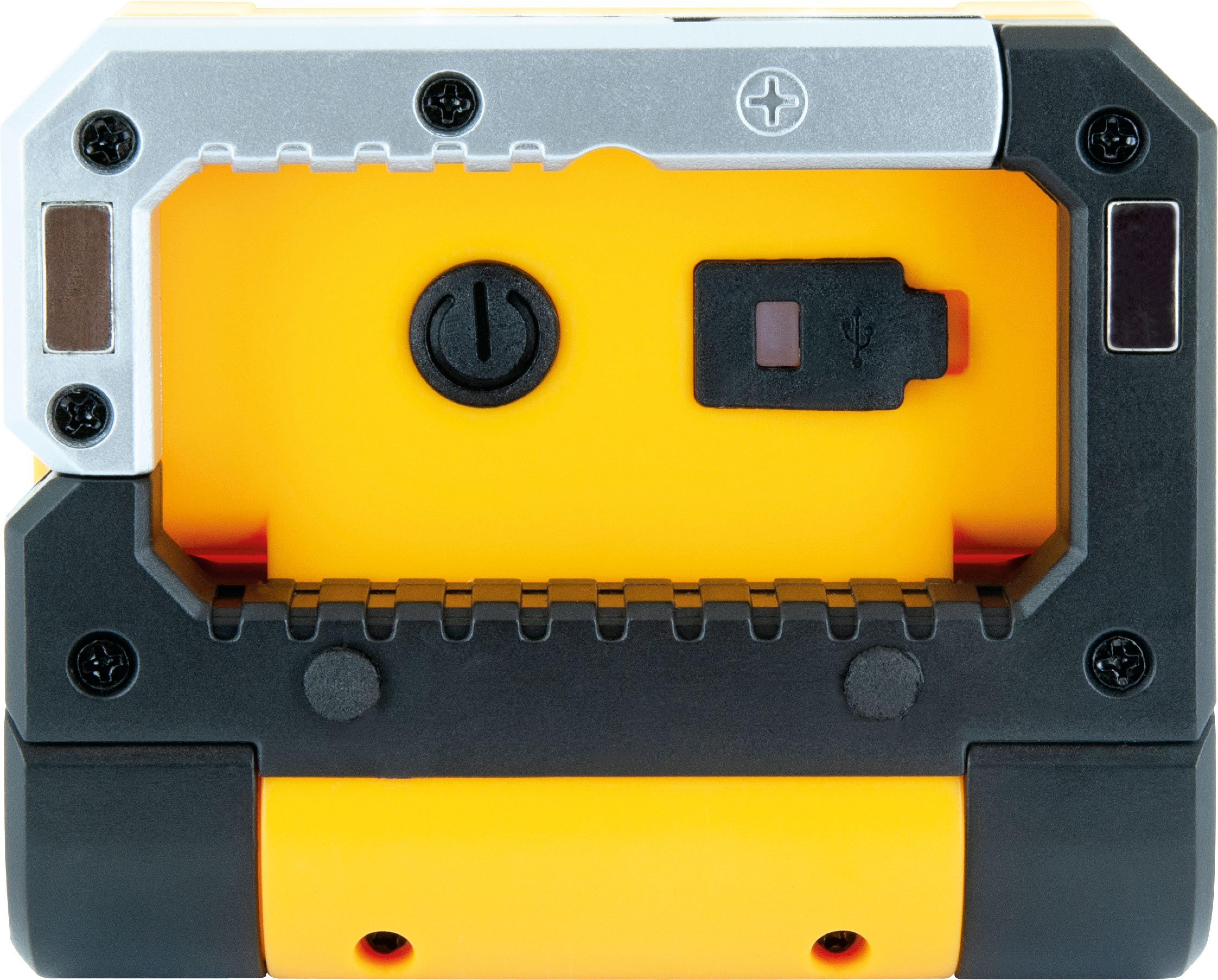 Schwaiger 2 in 1 LED Arbeitsleuchte 300 Lumen Schwarz/Gelb
