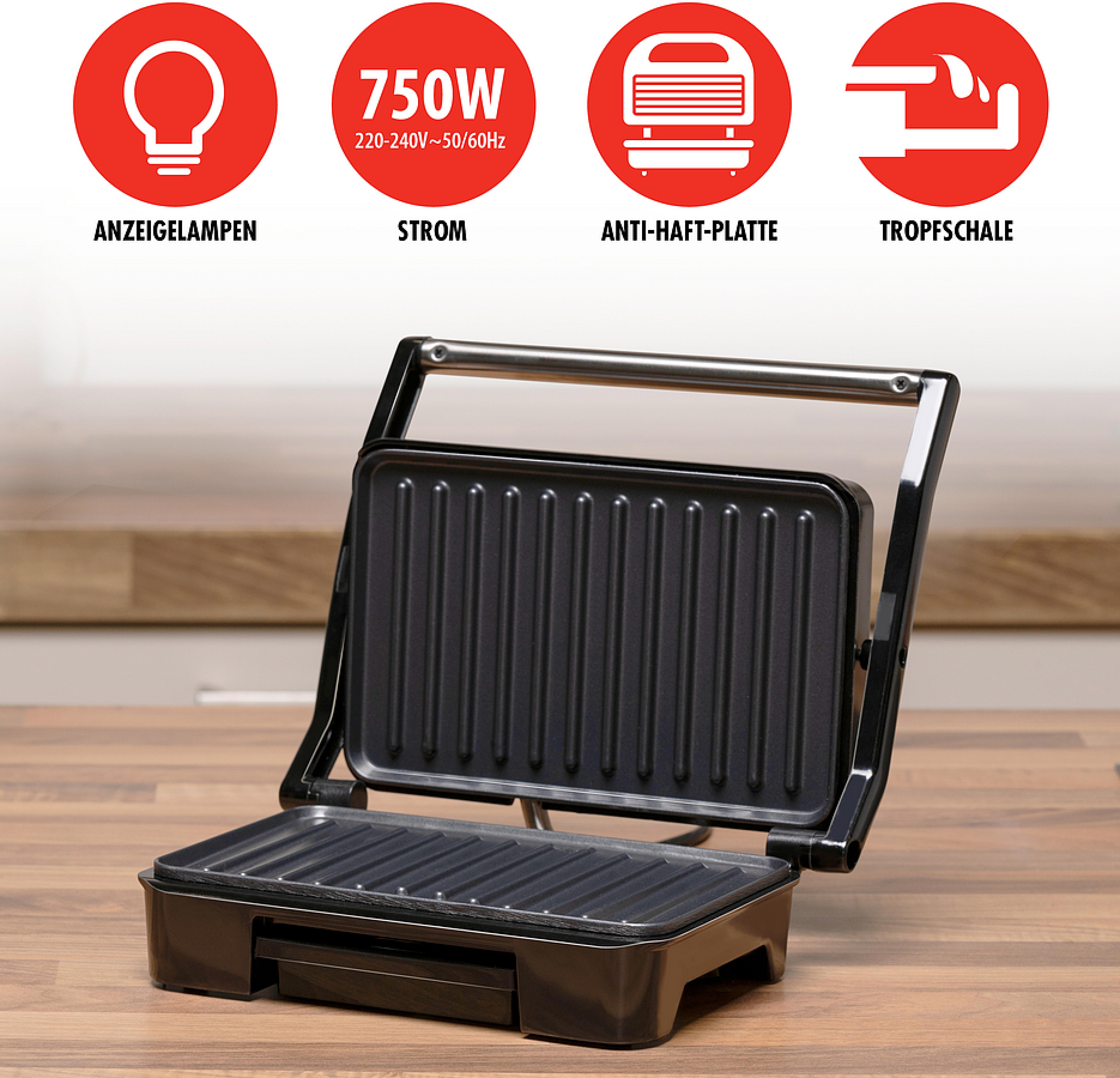ALPINA Panini-Maker, 230V, 750W