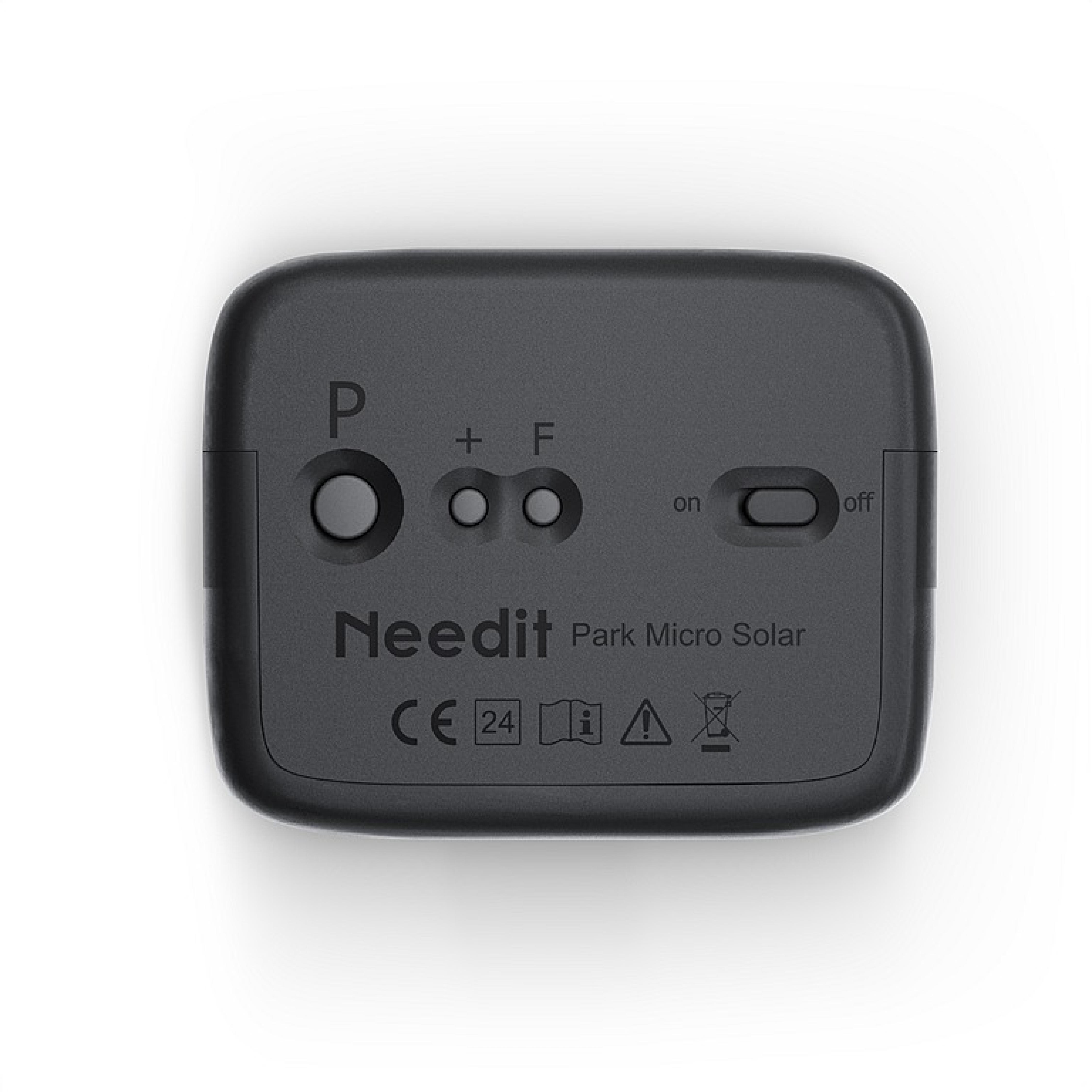 NEEDIT Park Micro Solar, Schwarz